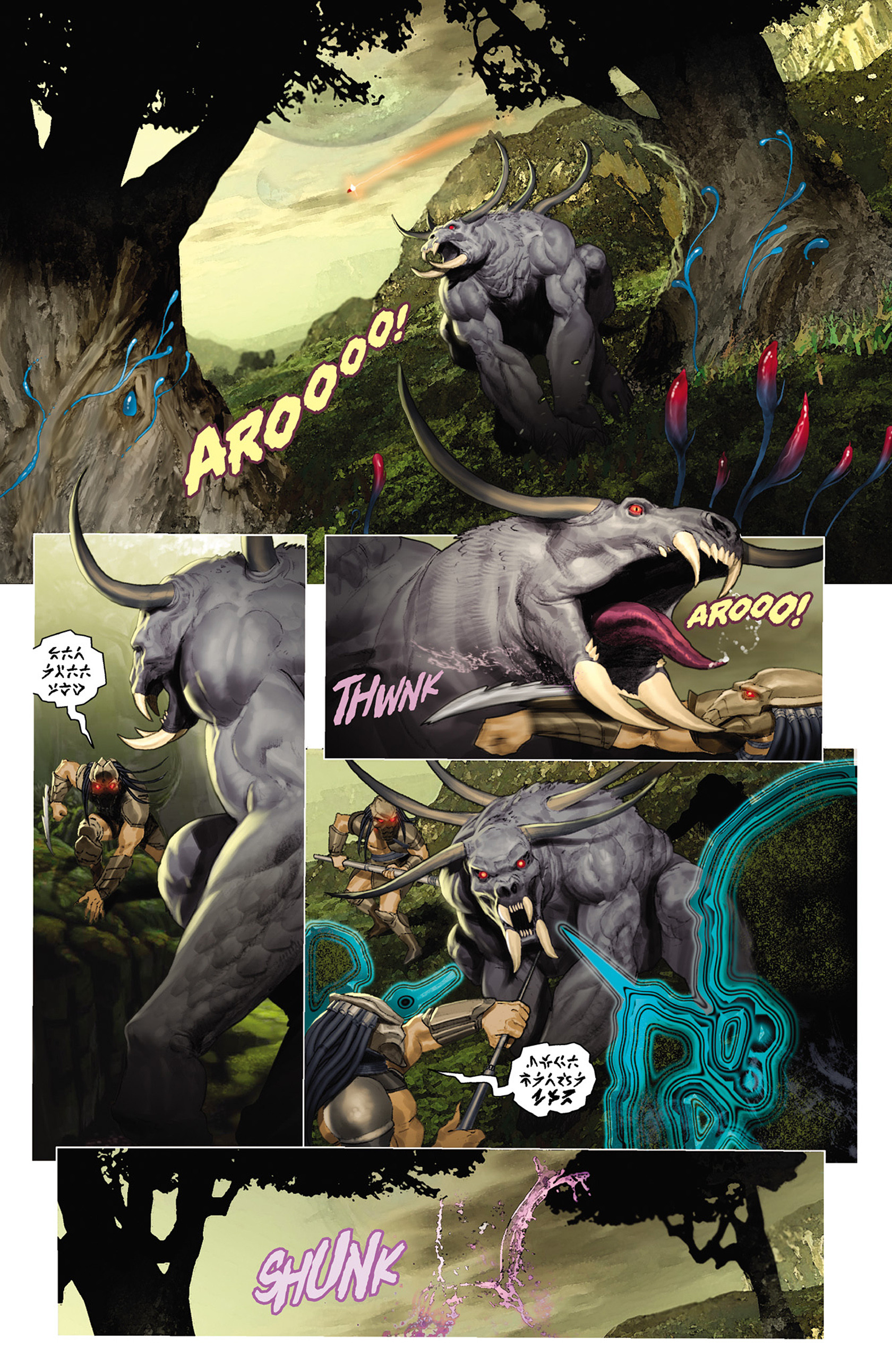 Alien vs. Predator: Fire and Stone Issue #1 - Page 3