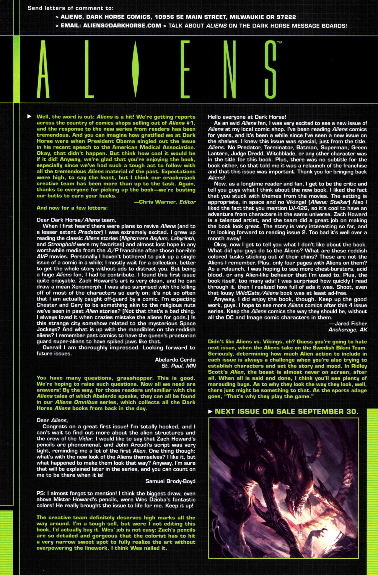 Aliens (2009)  Issue #2 - Page 23