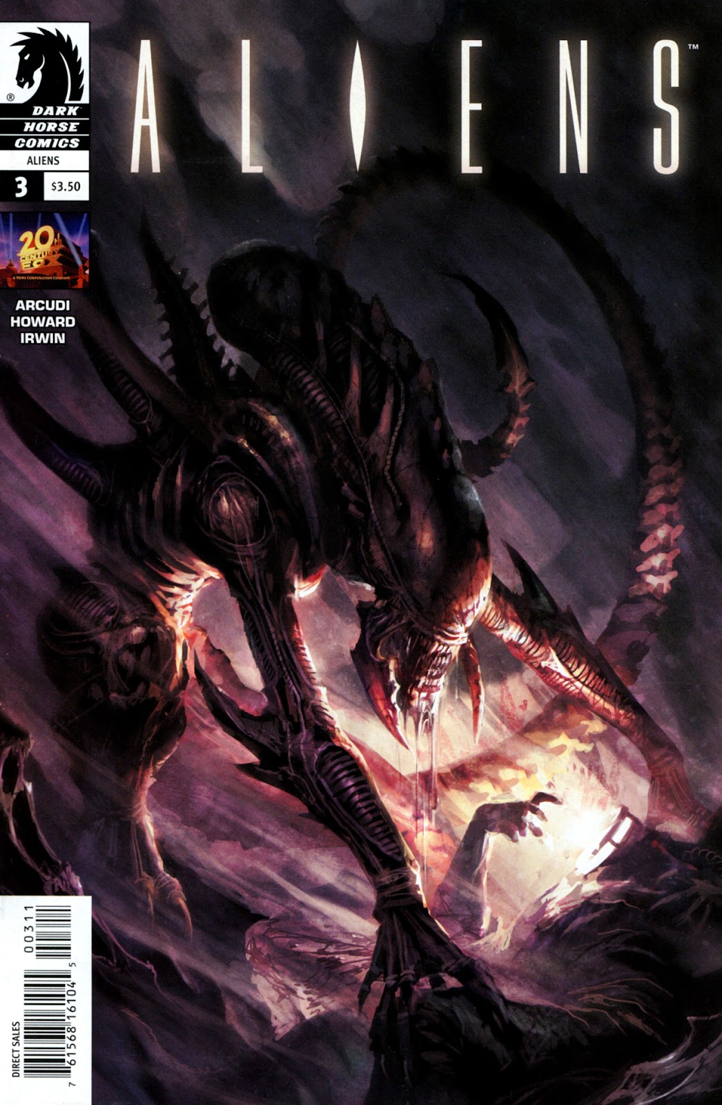 Aliens (2009)  Issue #3 - Page 1