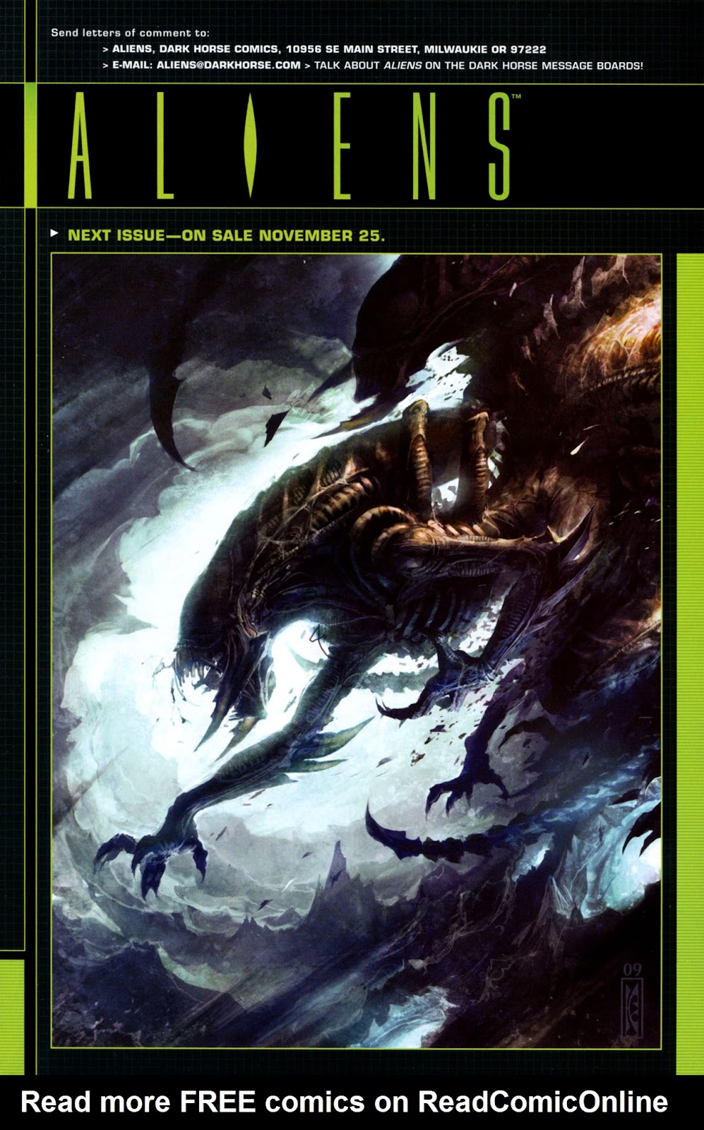 Aliens (2009)  Issue #3 - Page 24