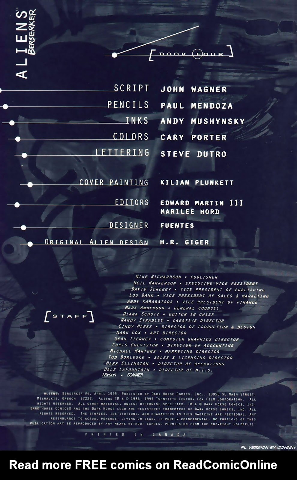 Aliens: Berserker Issue #4 - Page 2