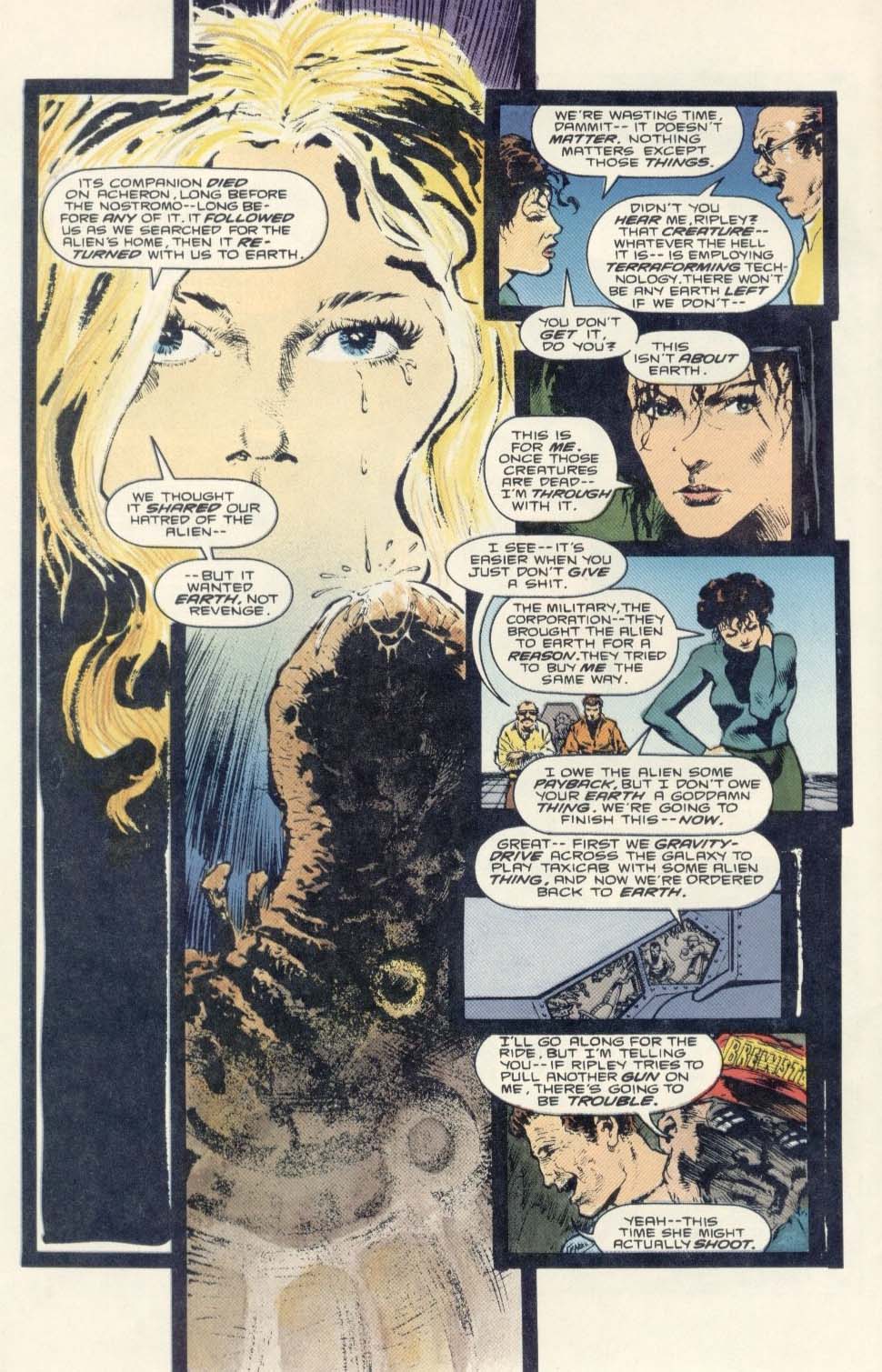 Aliens: Earth War Issue #4 - Page 8