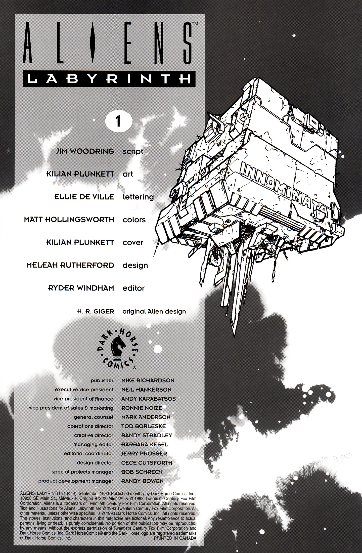 Aliens: Labyrinth Issue #1 - Page 2