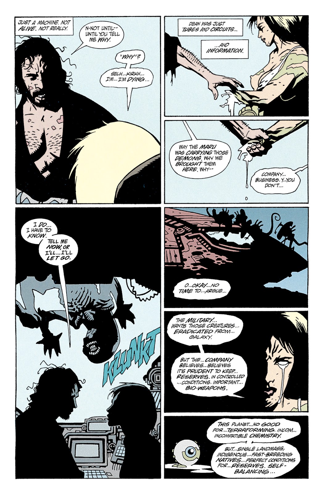 Aliens: Salvation Issue #1 - Page 45