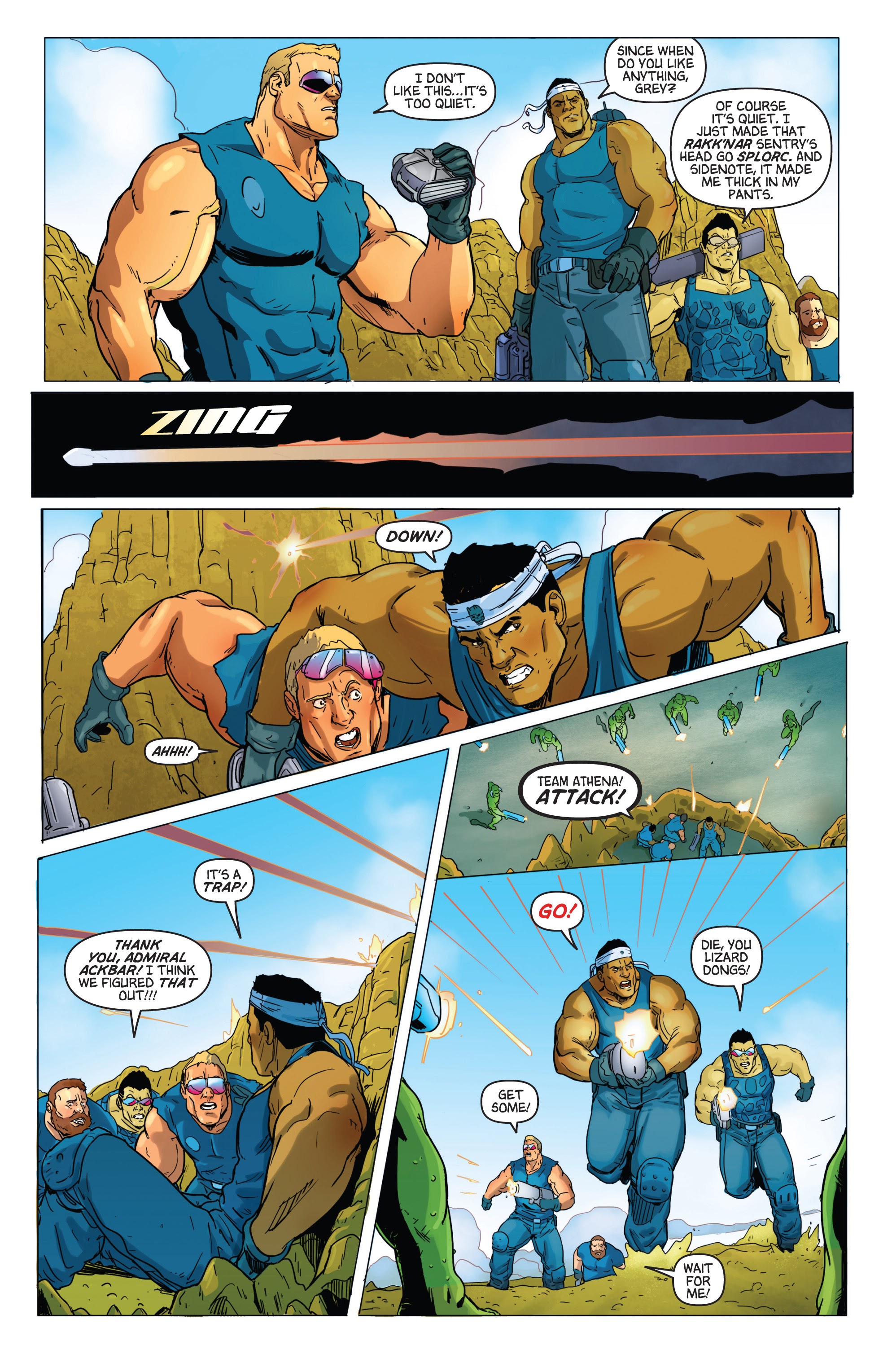 Aliens vs. Parker Issue #1 - Page 4