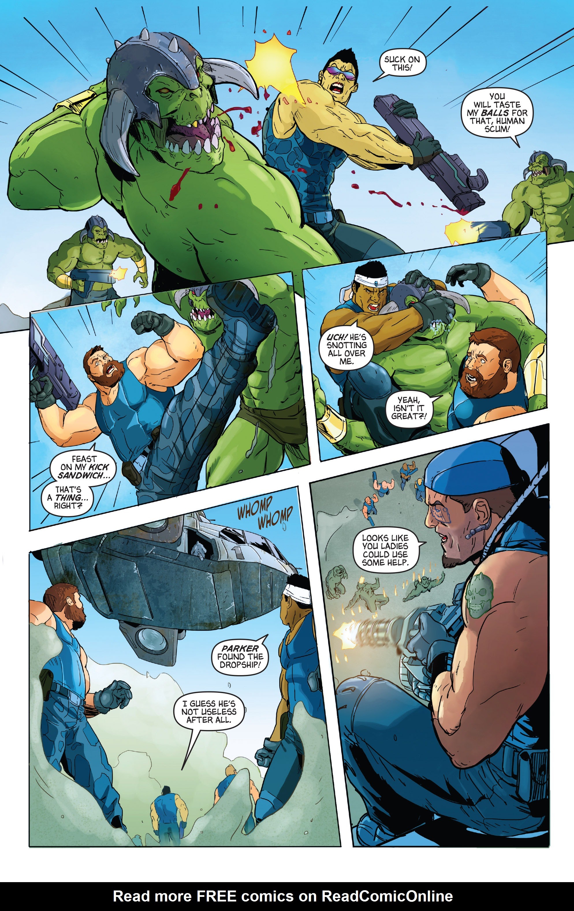 Aliens vs. Parker _TPB - Page 8