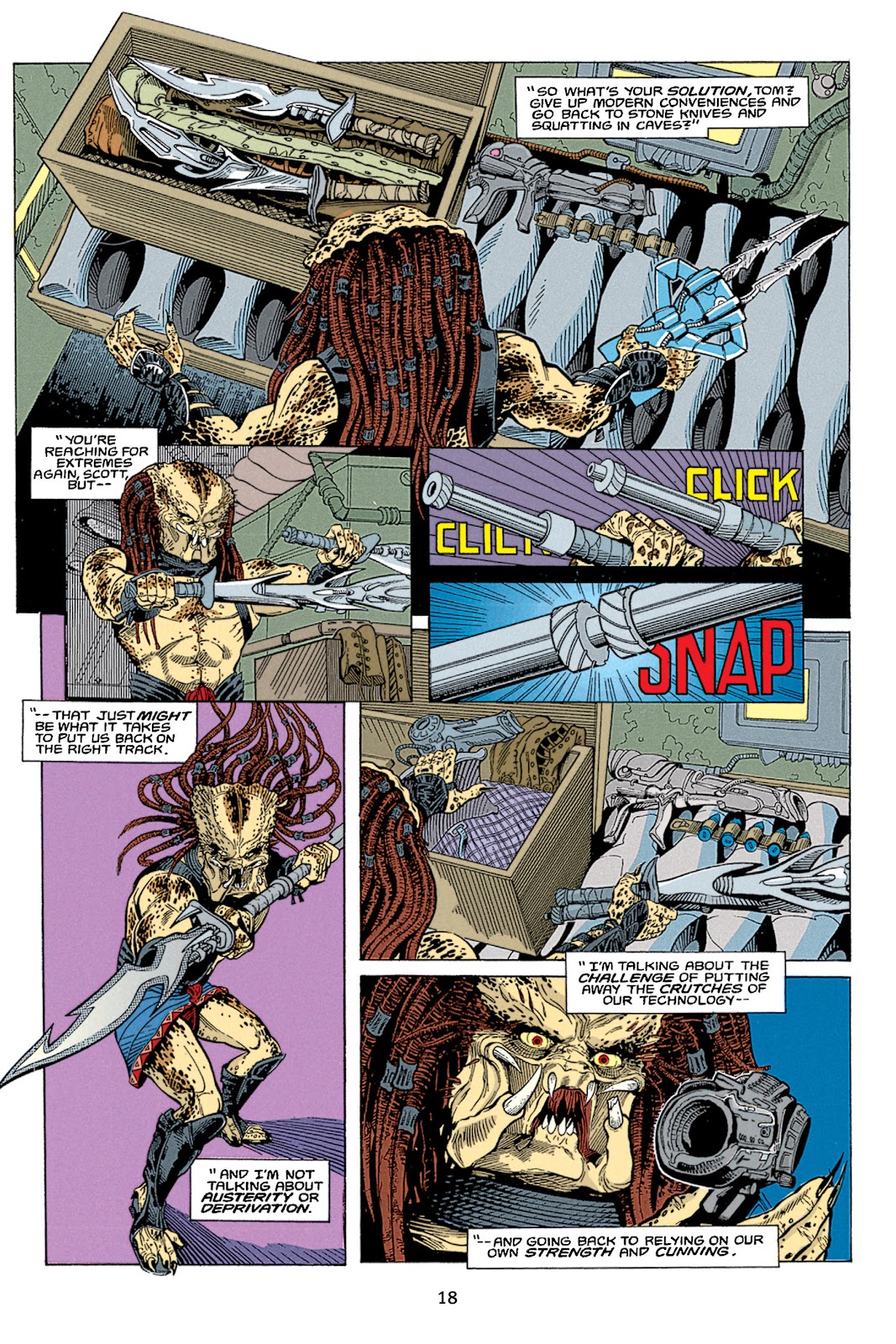 Aliens vs. Predator Omnibus Issue #1 - Page 18