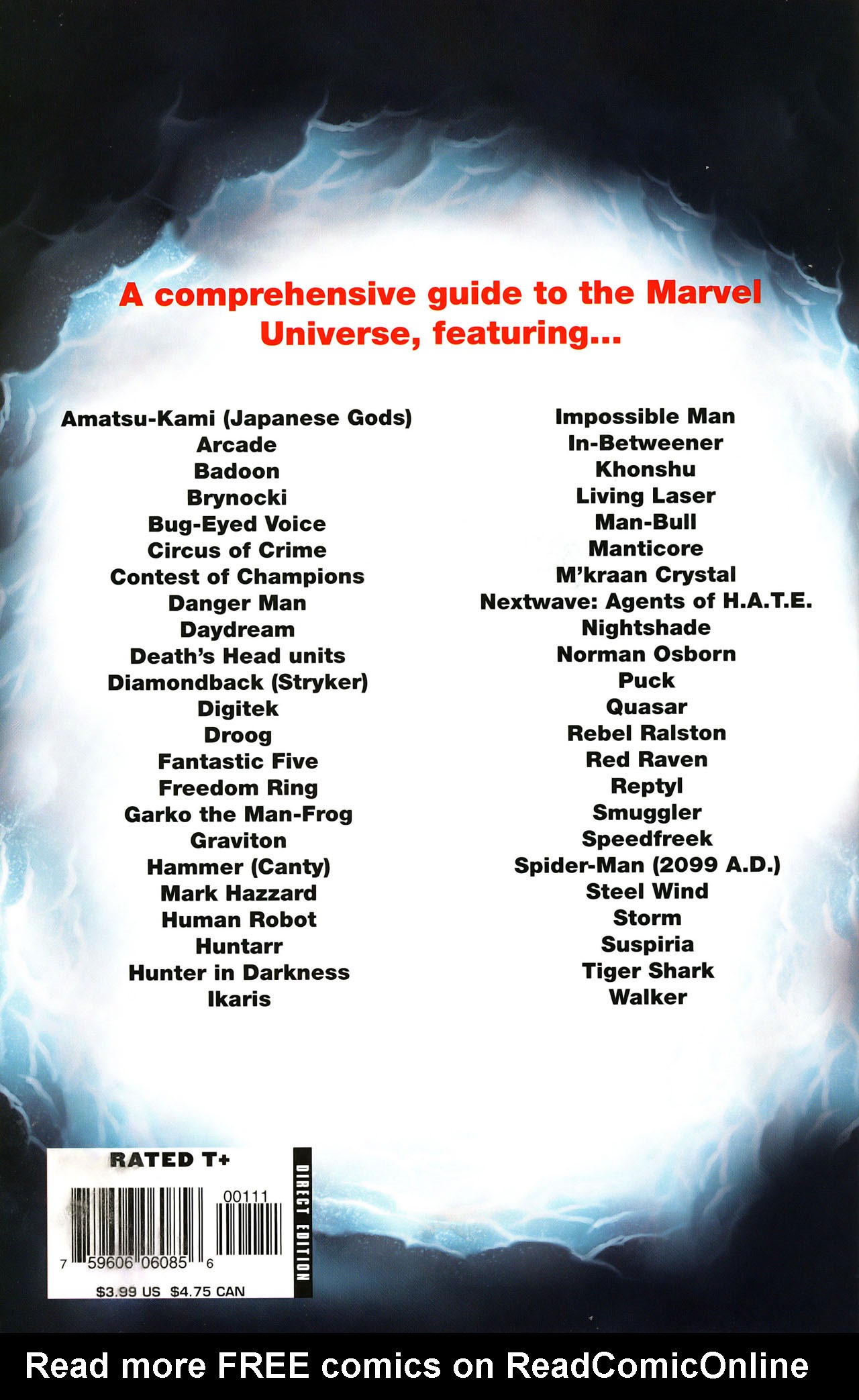 All-New Official Handbook of the Marvel Universe A to Z: Update Issue #1 - Page 67