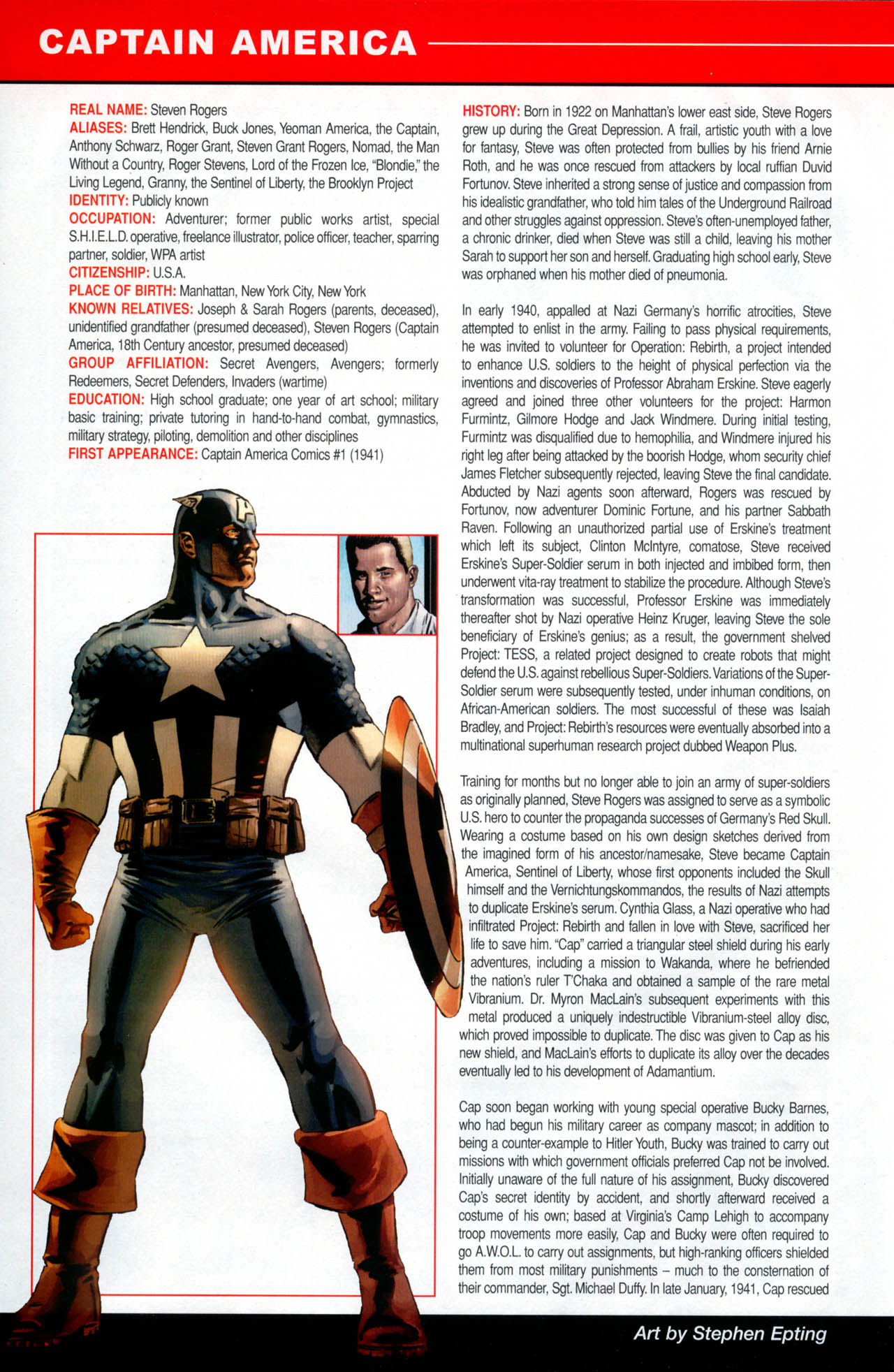 All-New Official Handbook of the Marvel Universe A to Z: Update Issue #2 - Page 16