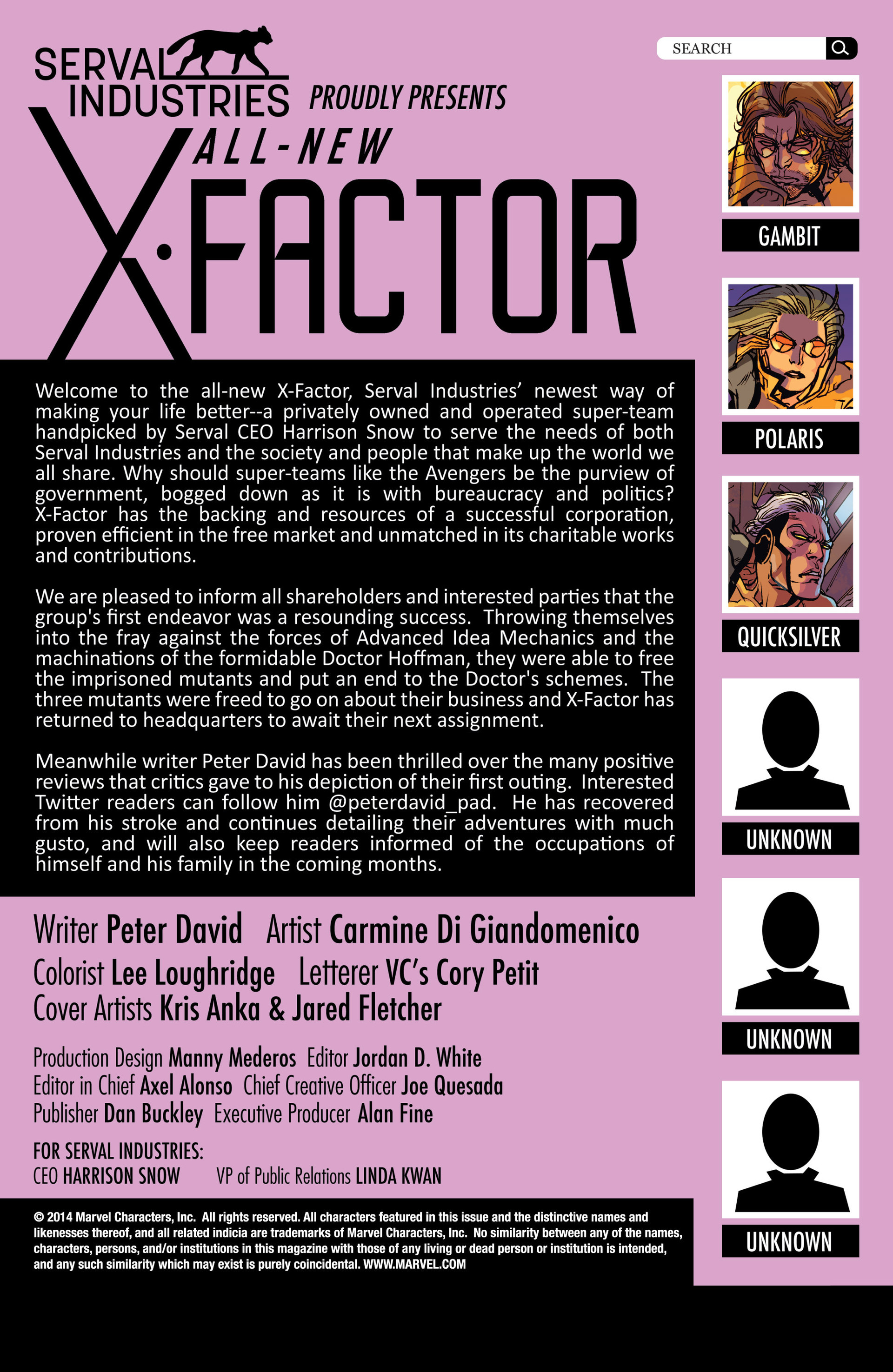All-New X-Factor Issue #3 - Page 2