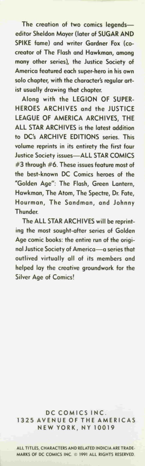 All Star Comics Archives TPB 1 - Page 275