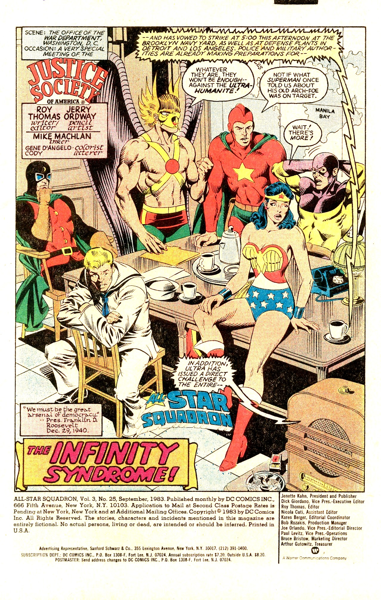 All-Star Squadron Issue #25 - Page 3