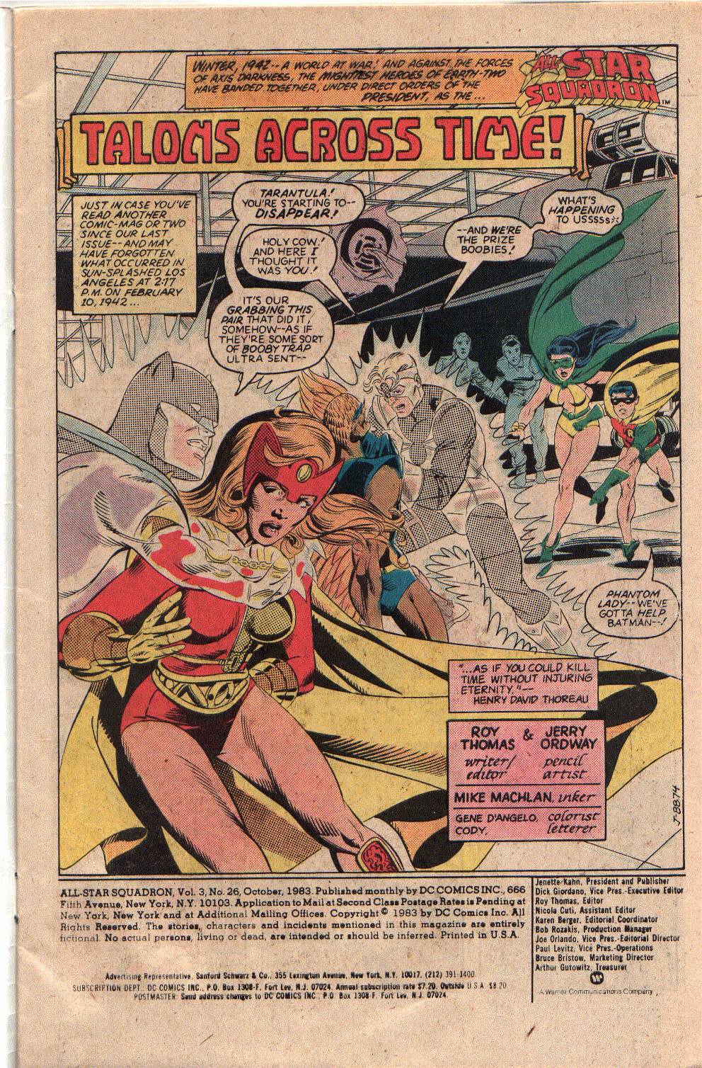 All-Star Squadron Issue #26 - Page 3