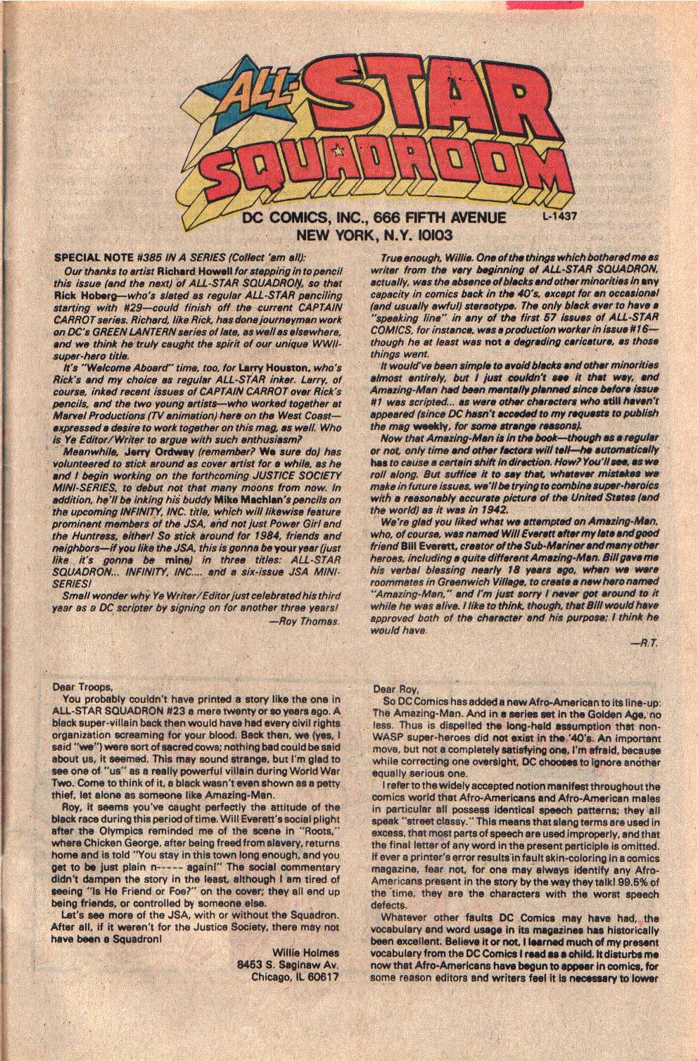 All-Star Squadron Issue #27 - Page 33