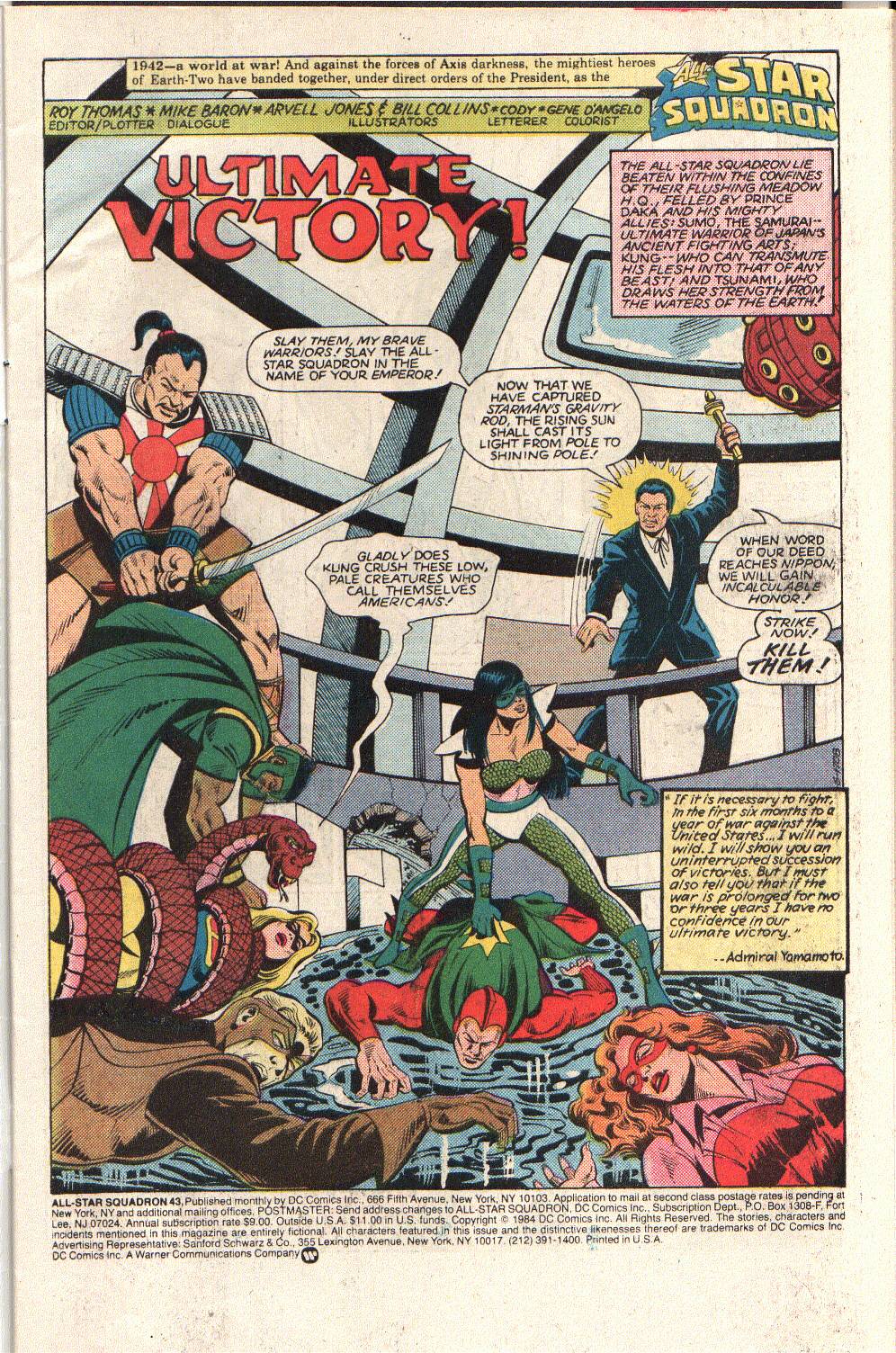 All-Star Squadron Issue #43 - Page 3