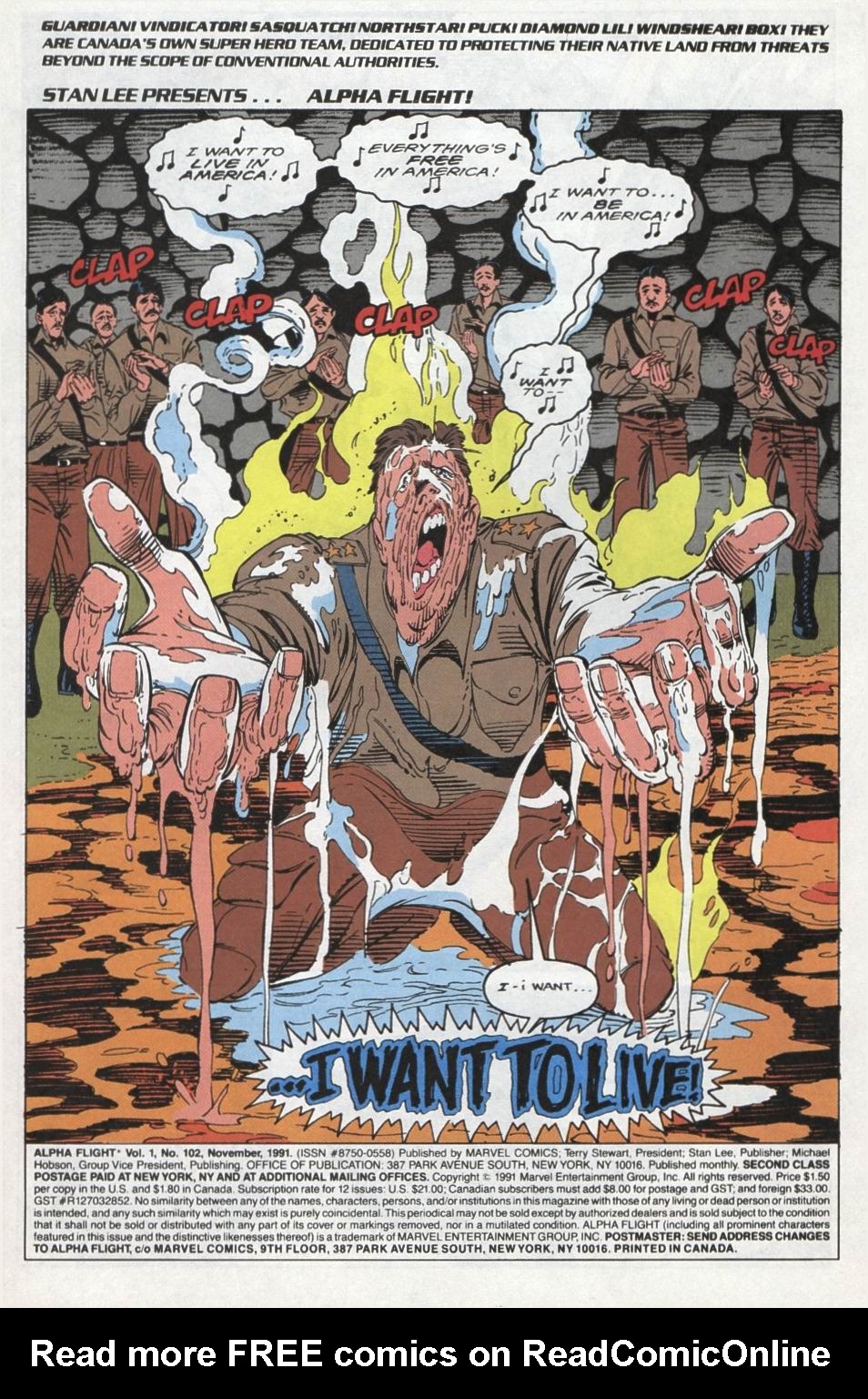 Alpha Flight (1983) Issue #102 - Page 2