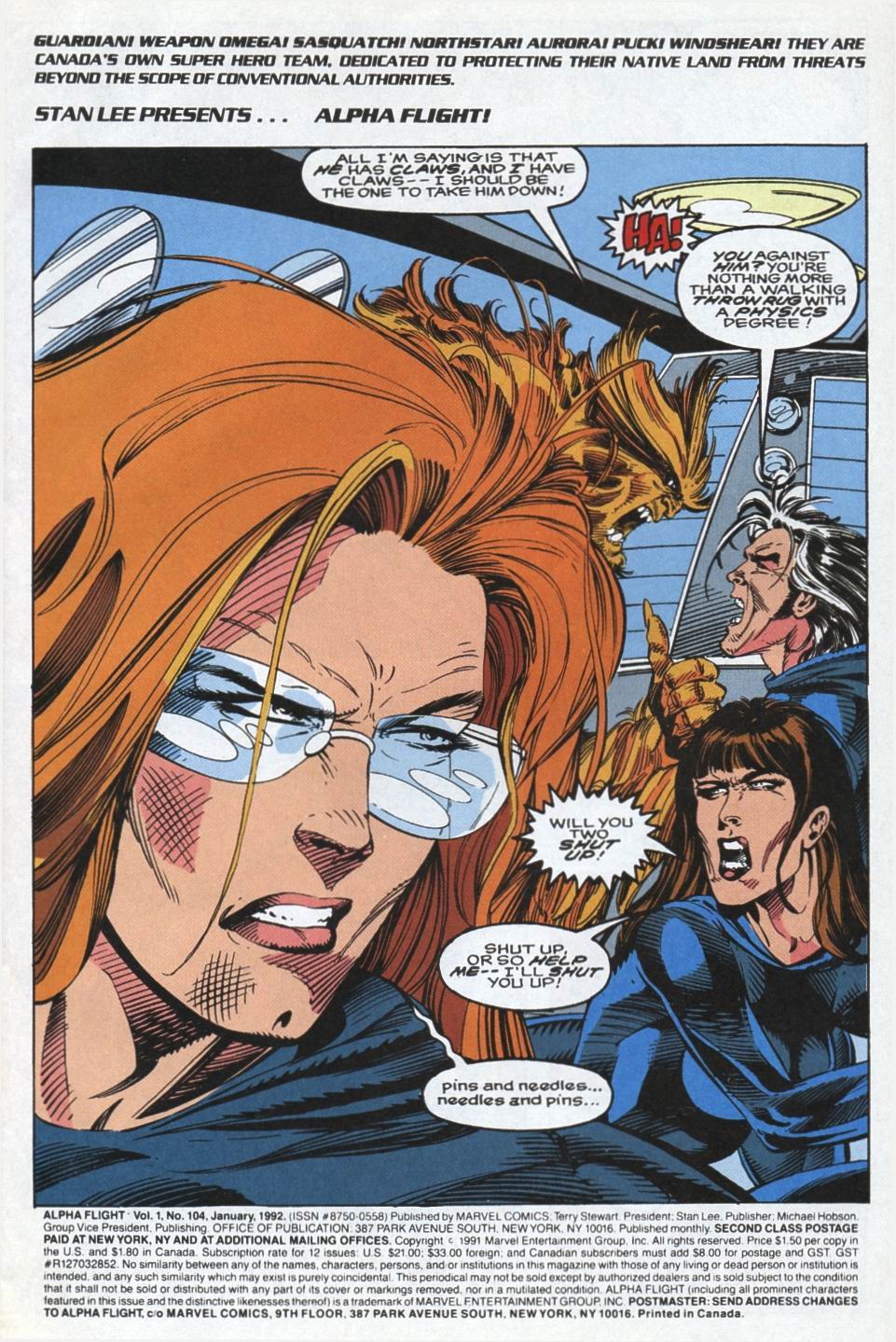 Alpha Flight (1983) Issue #104 - Page 2