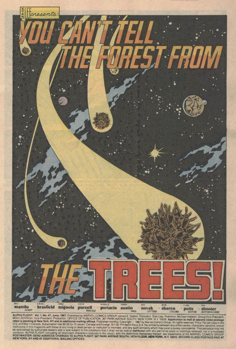 Alpha Flight (1983) Issue #47 - Page 2