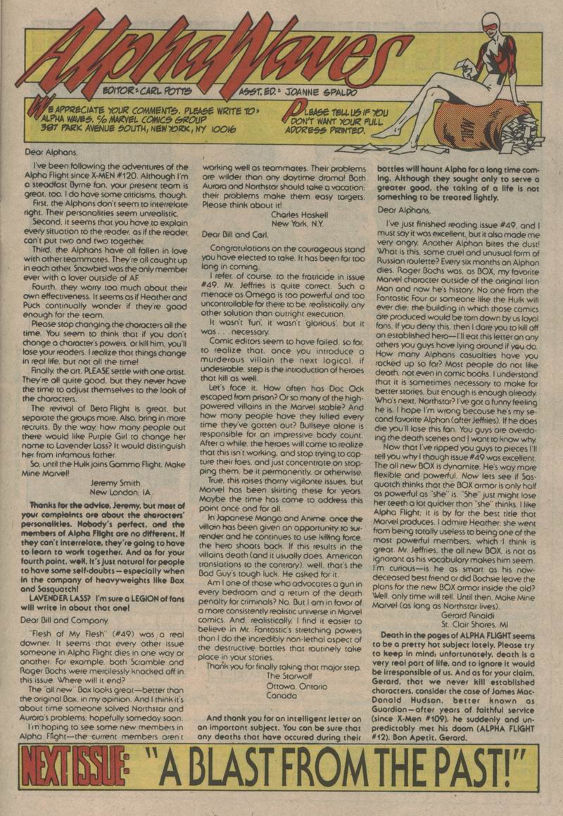 Alpha Flight (1983) Issue #52 - Page 24