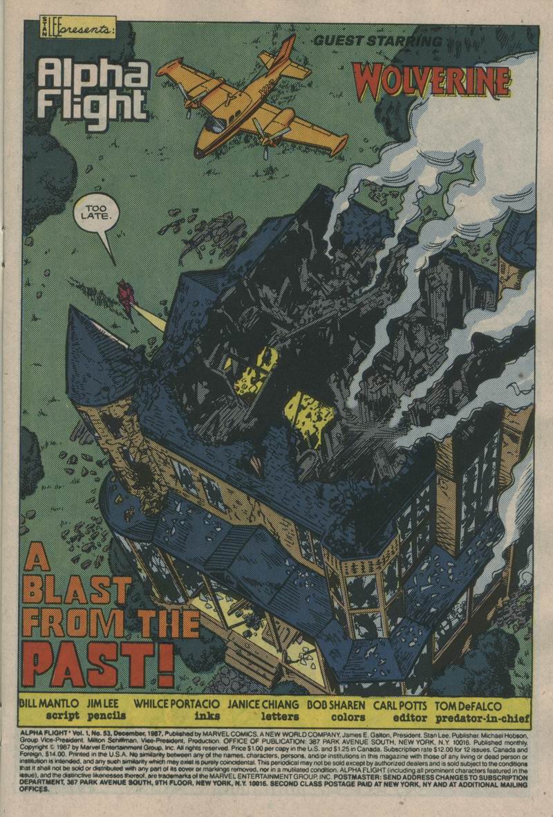 Alpha Flight (1983) Issue #53 - Page 2