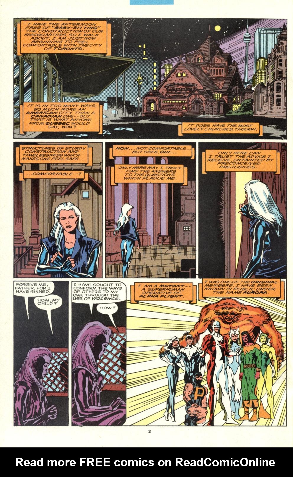 Alpha Flight (1983) Issue #95 - Page 3