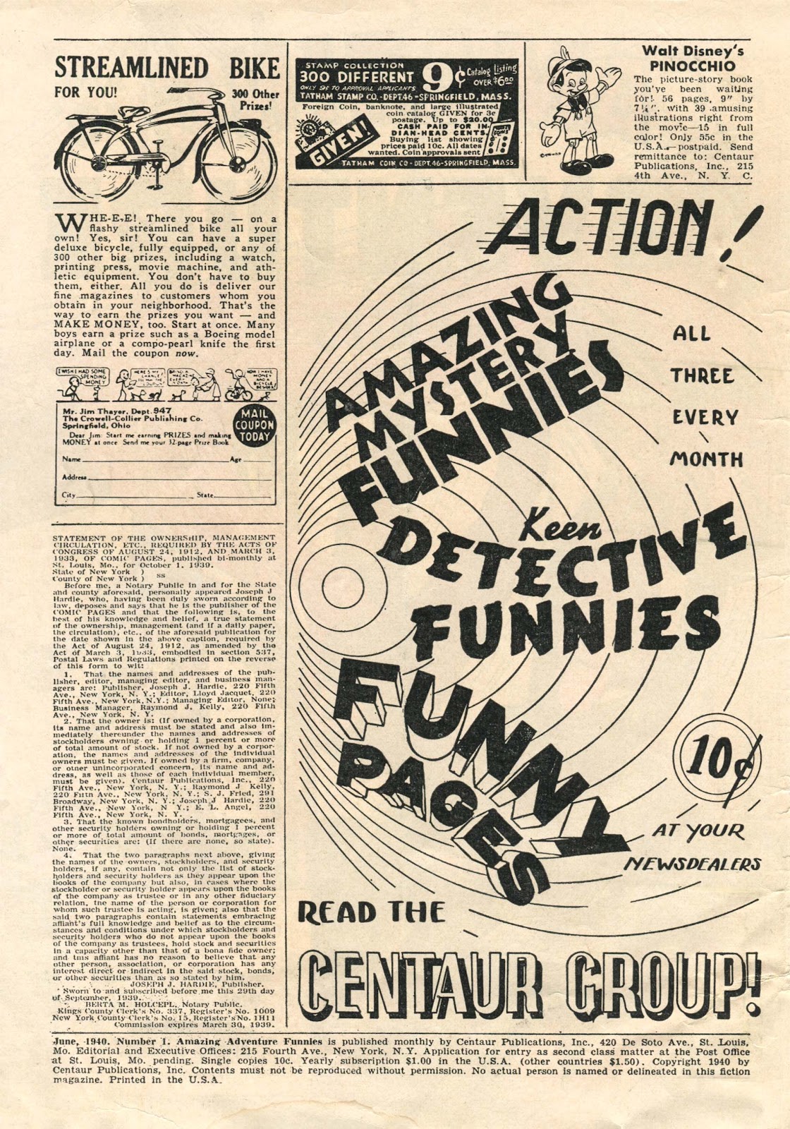 Amazing Adventure Funnies Issue #1 - Page 2