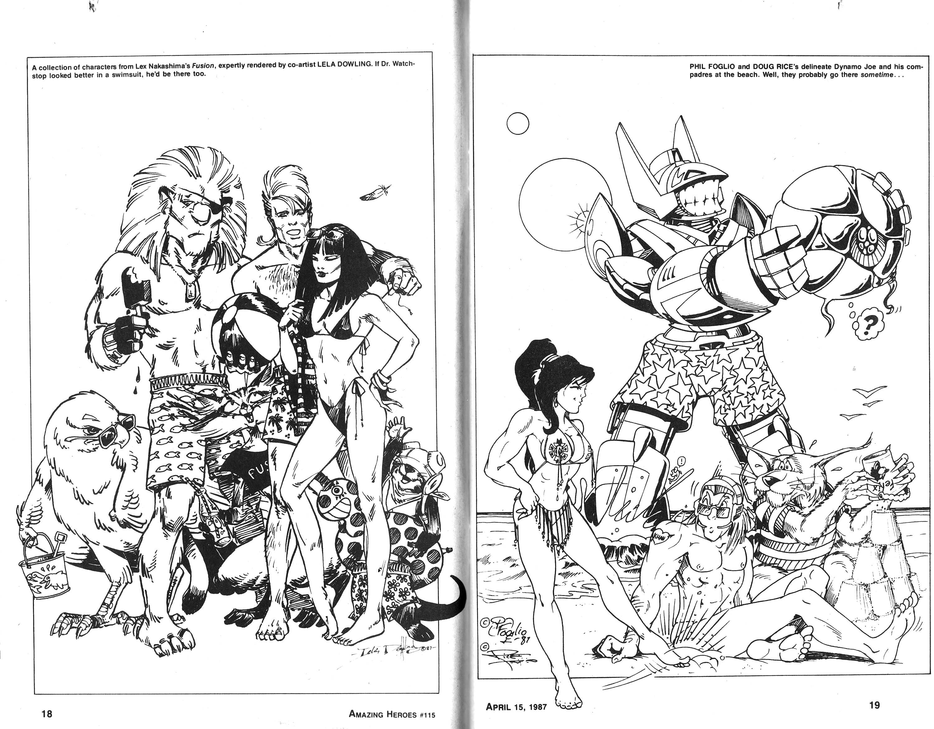 Amazing Heroes Issue #115 - Page 10