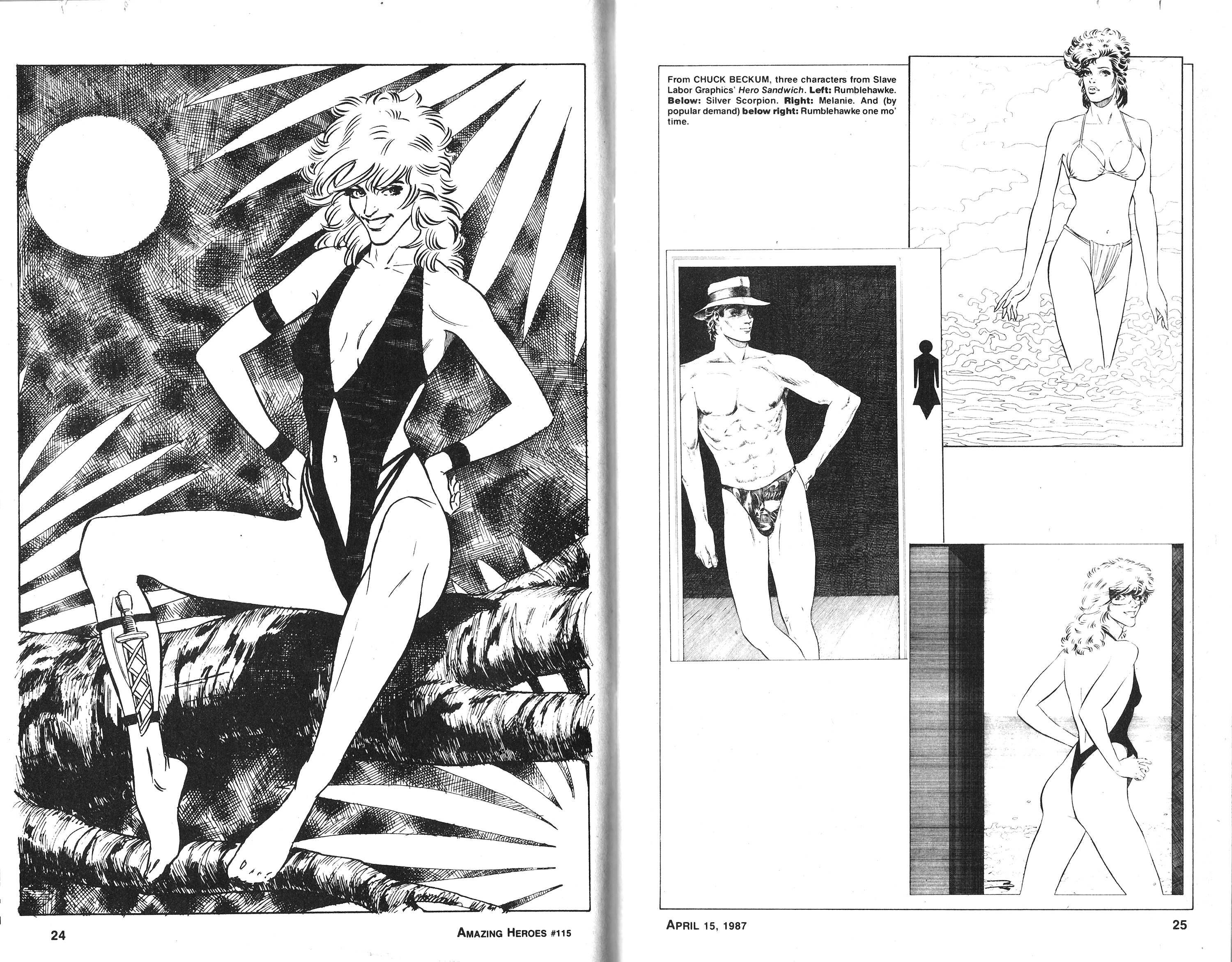 Amazing Heroes Issue #115 - Page 13