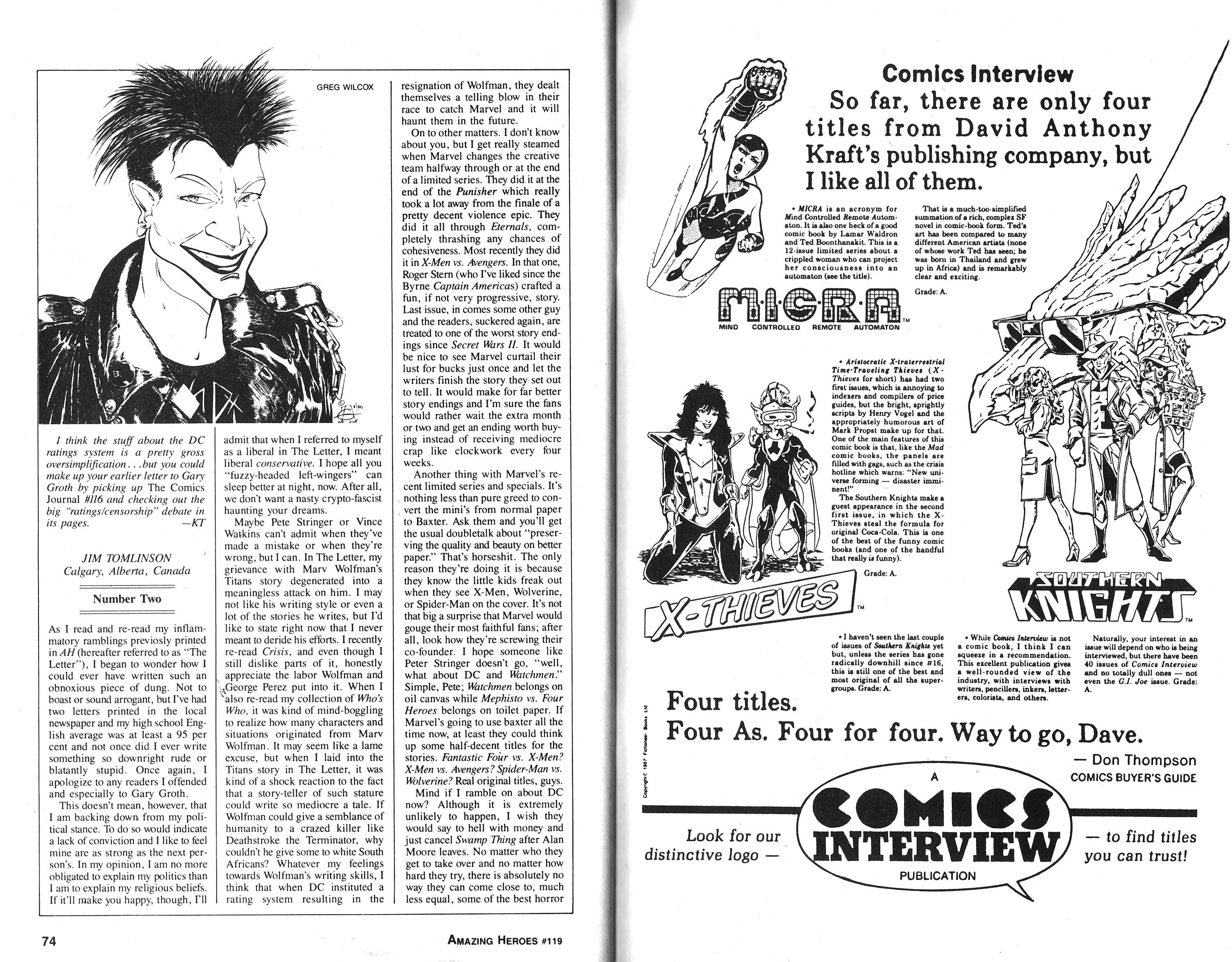 Amazing Heroes Issue #119 - Page 38