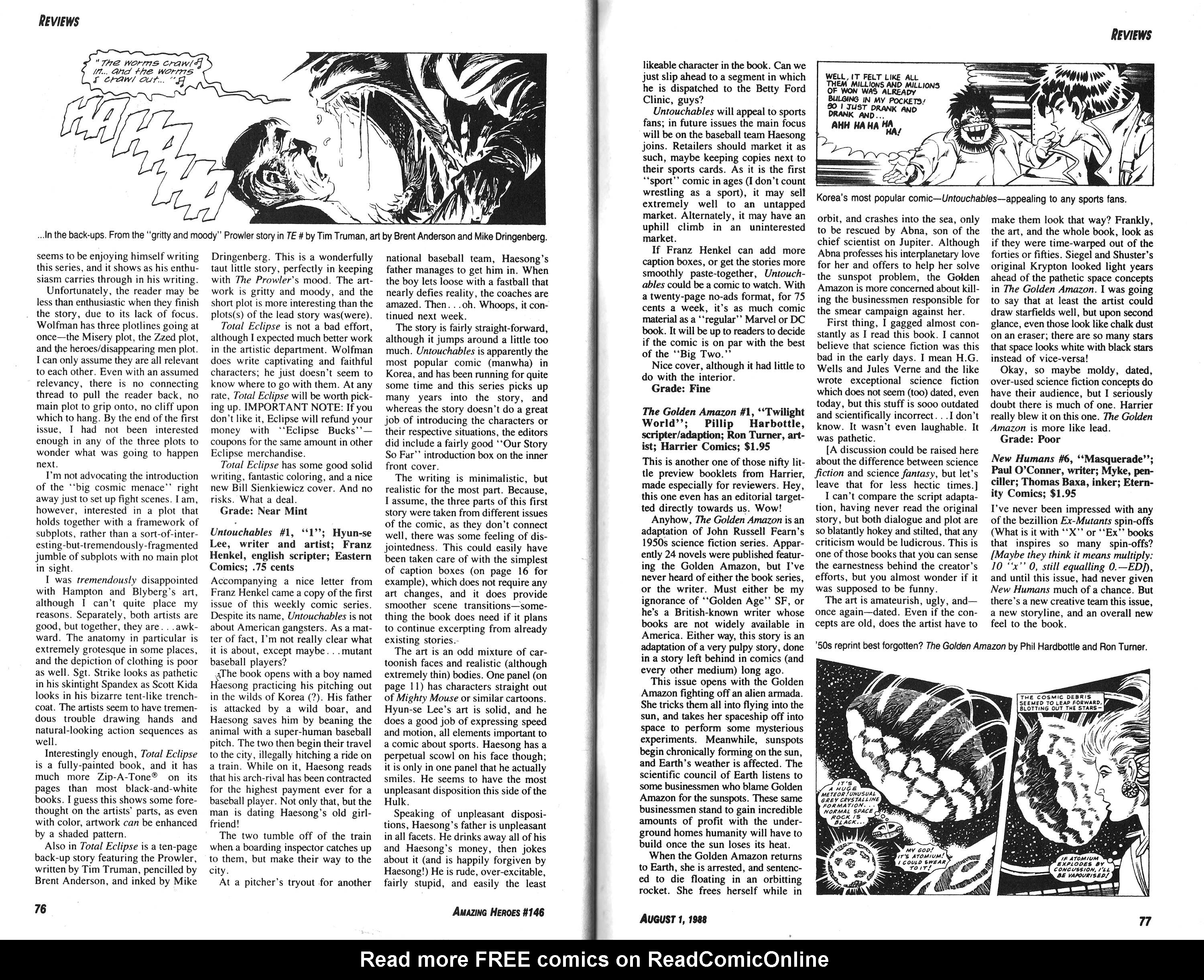 Amazing Heroes Issue #146 - Page 39