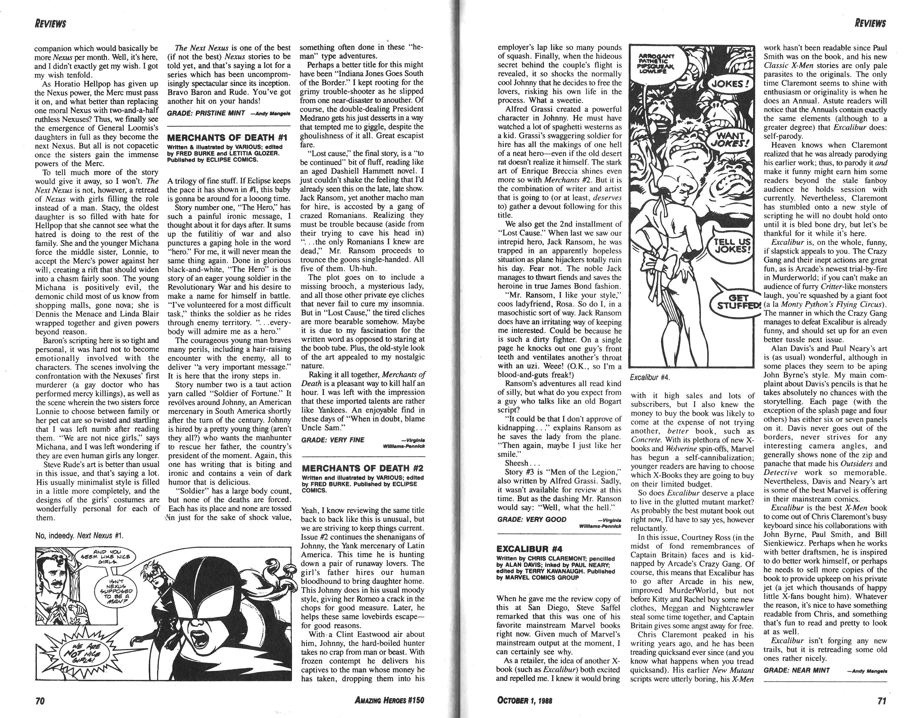Amazing Heroes Issue #150 - Page 36