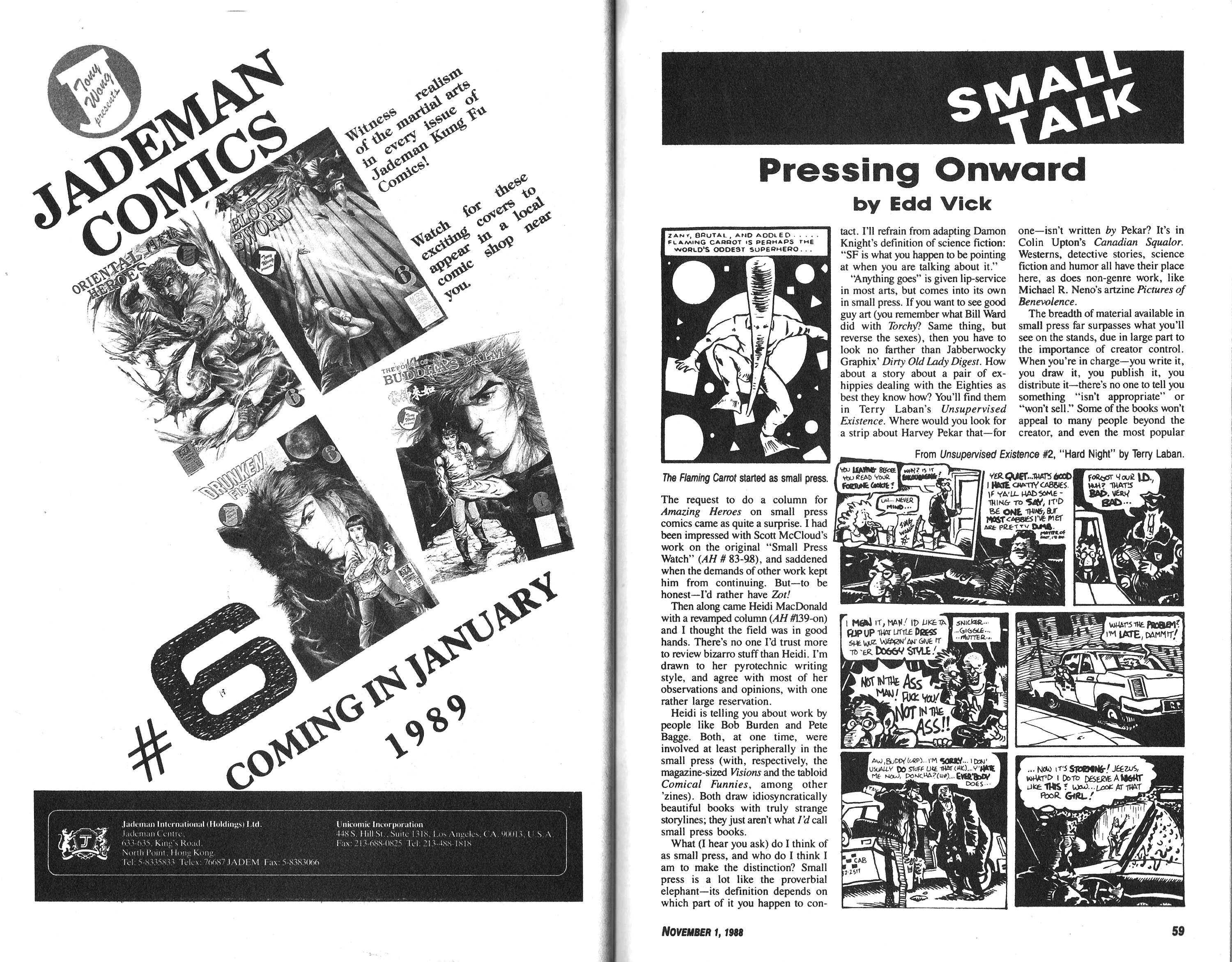 Amazing Heroes Issue #152 - Page 38