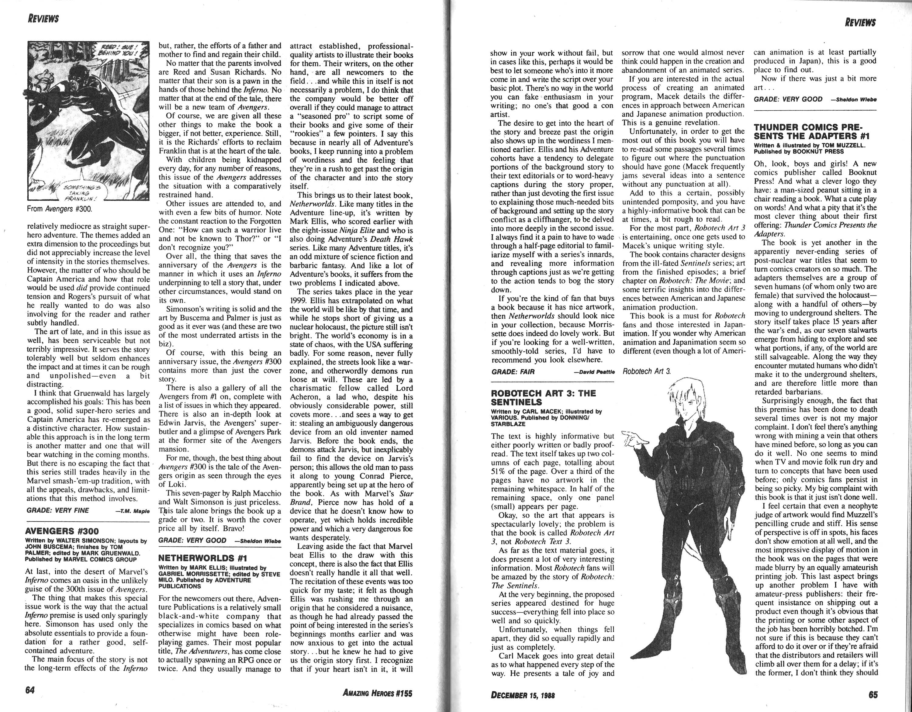 Amazing Heroes Issue #155 - Page 33