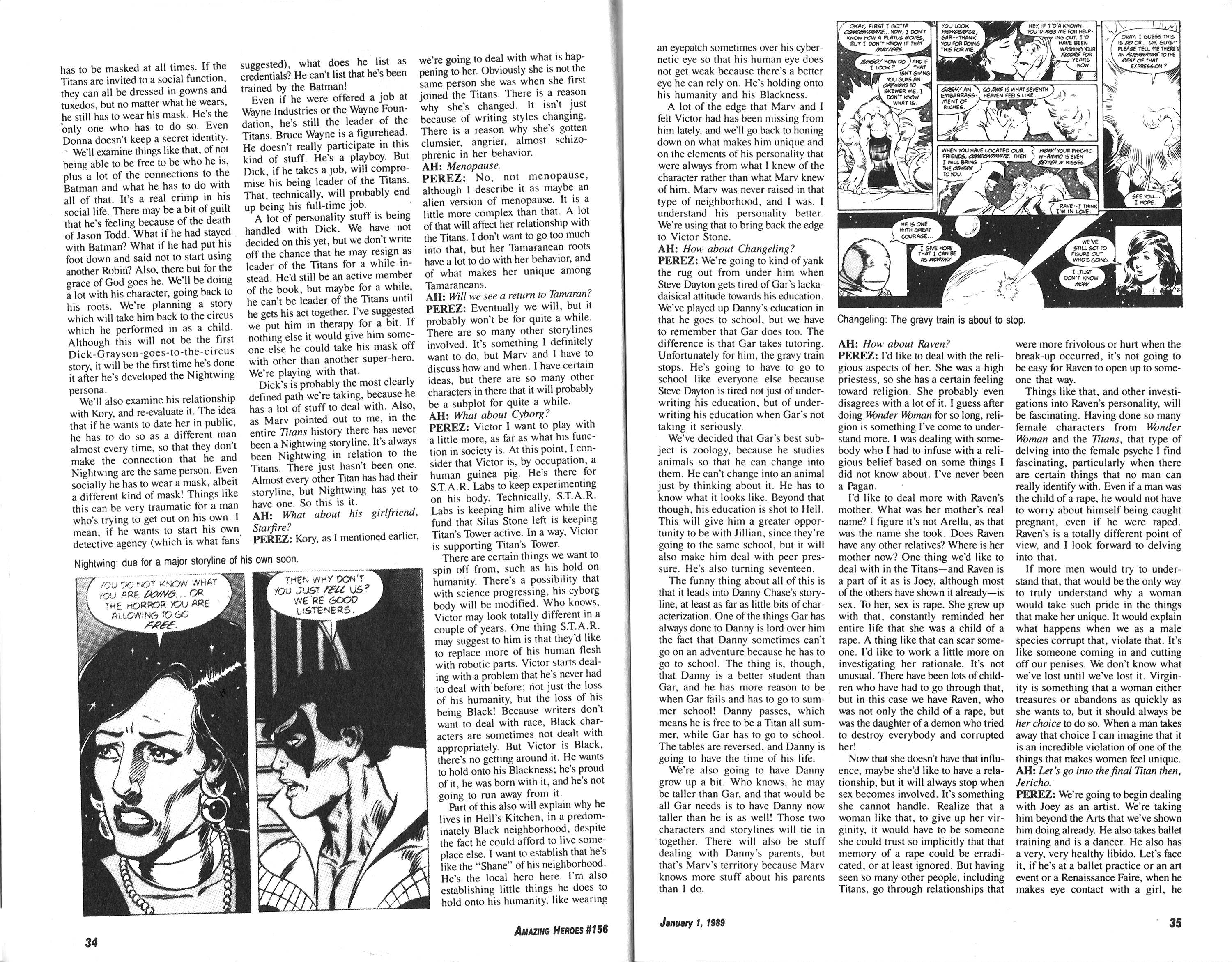 Amazing Heroes Issue #156 - Page 18