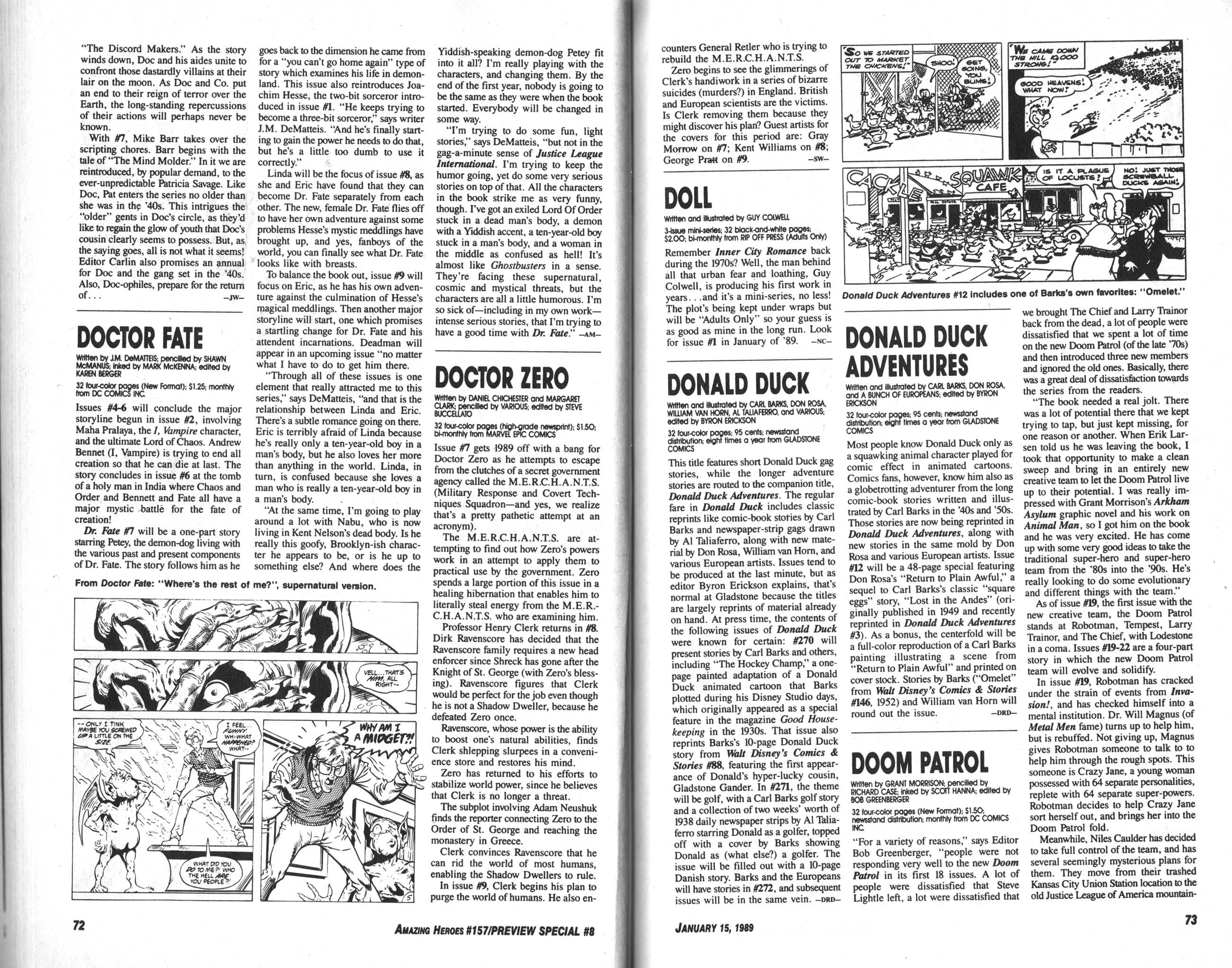 Amazing Heroes Issue #157 - Page 37