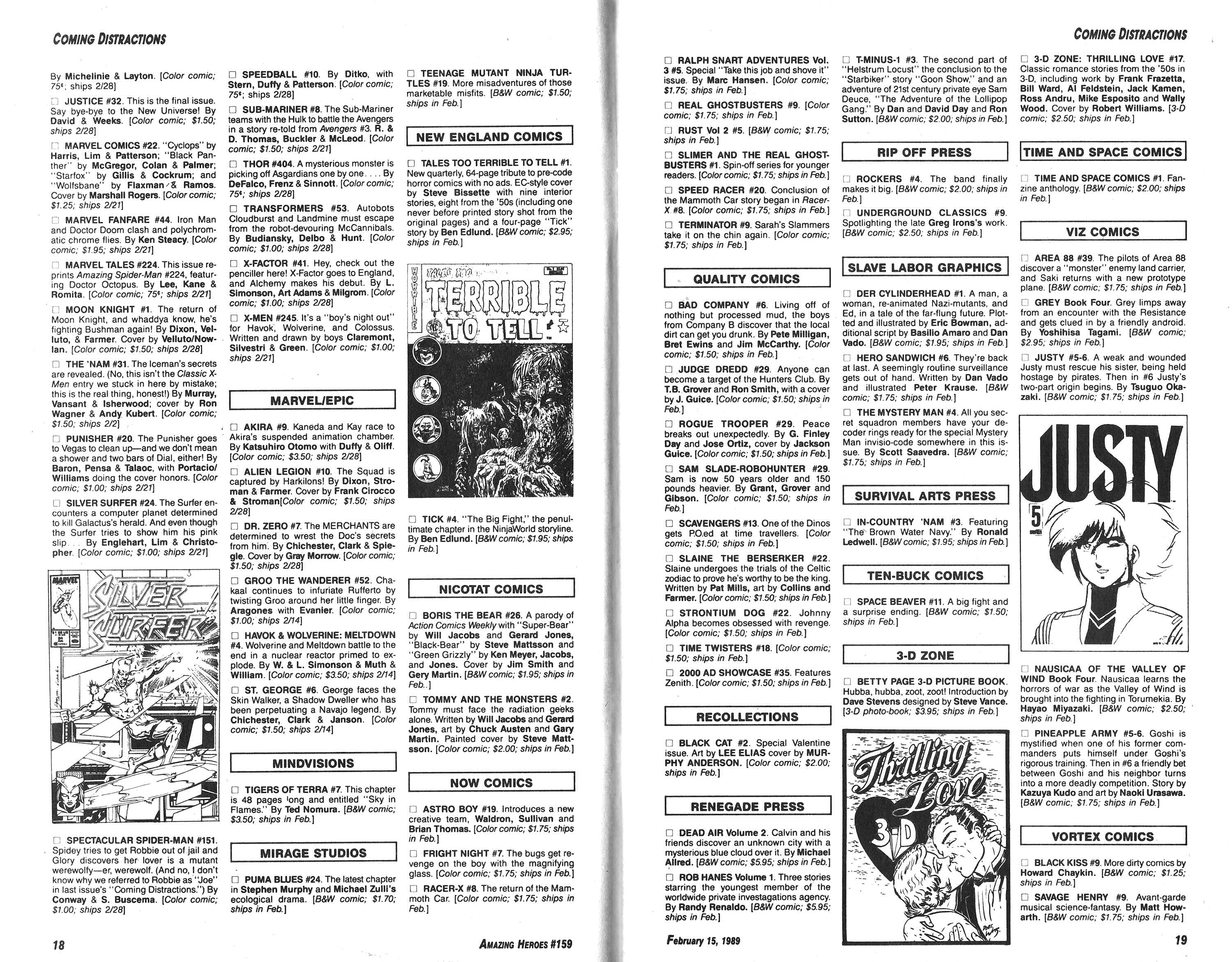 Amazing Heroes Issue #159 - Page 10
