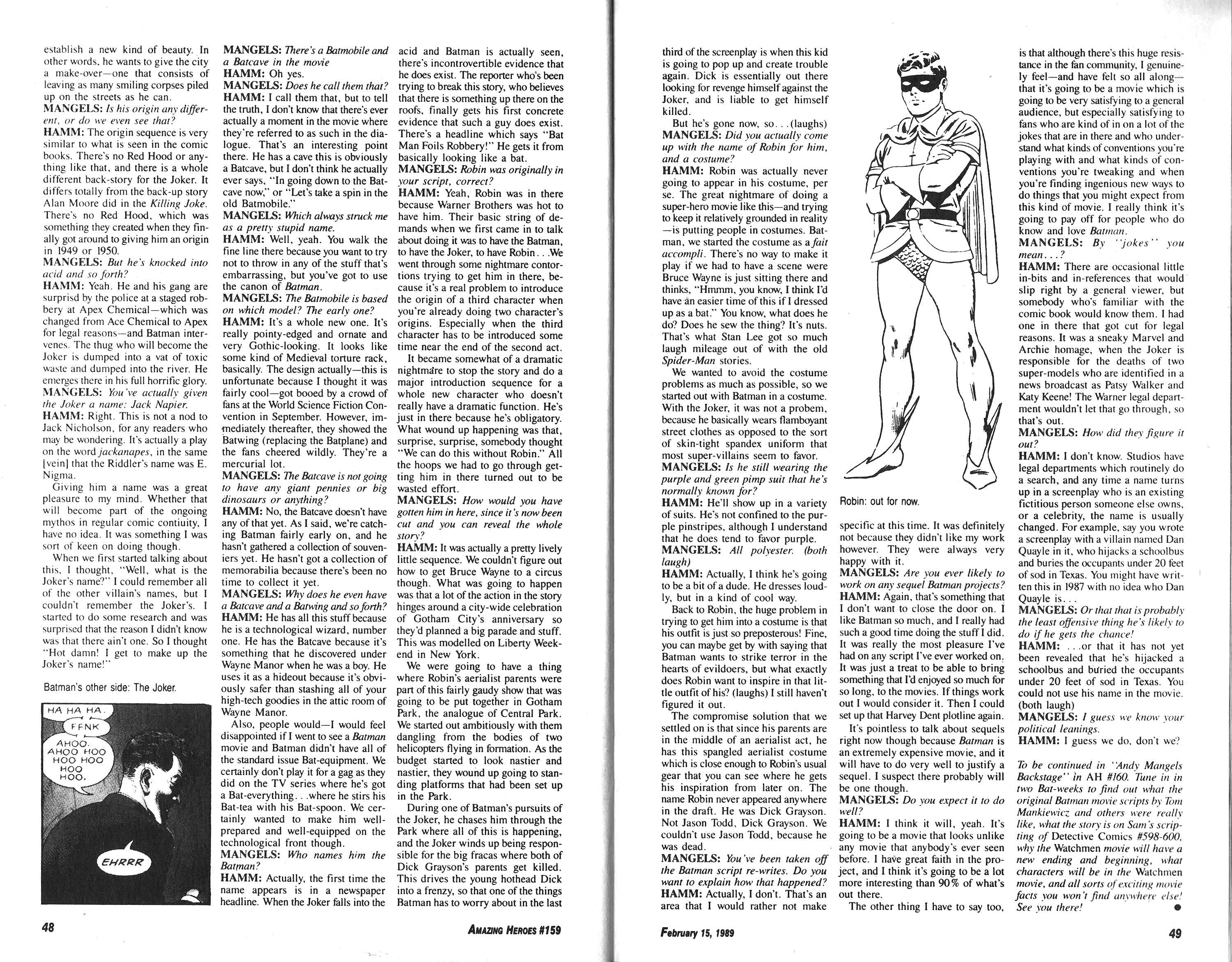 Amazing Heroes Issue #159 - Page 25
