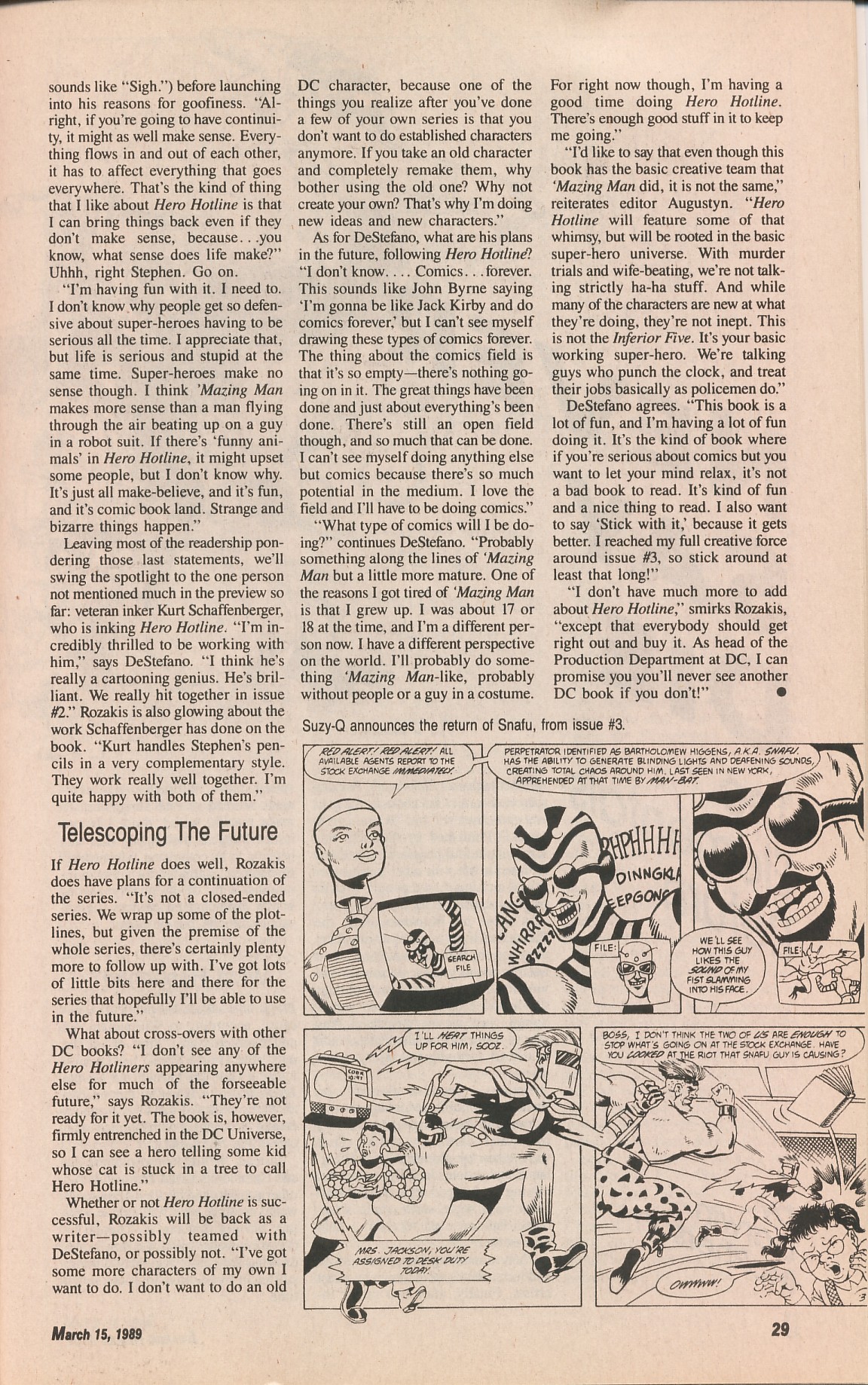 Amazing Heroes Issue #161 - Page 29