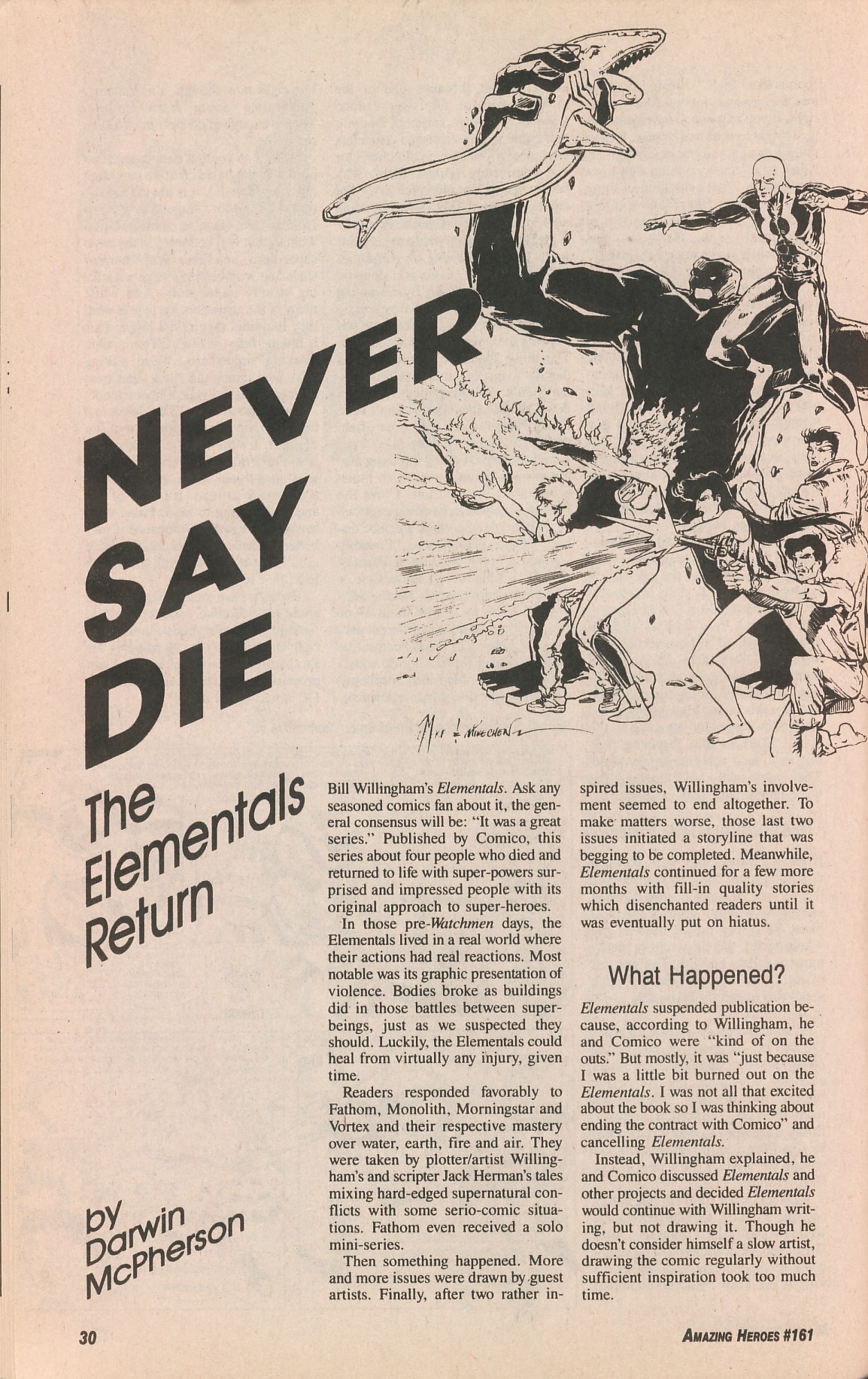 Amazing Heroes Issue #161 - Page 30