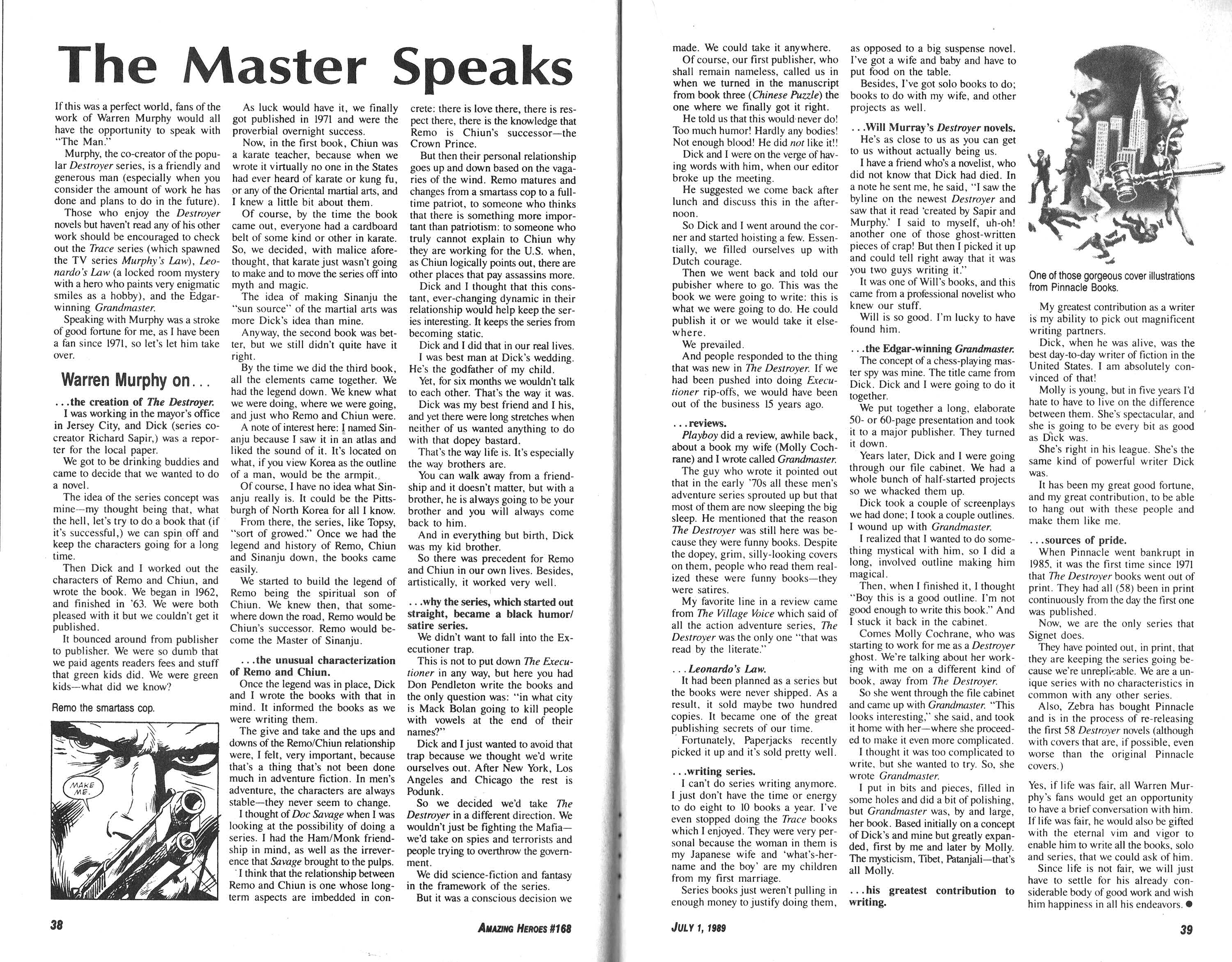 Amazing Heroes Issue #168 - Page 20