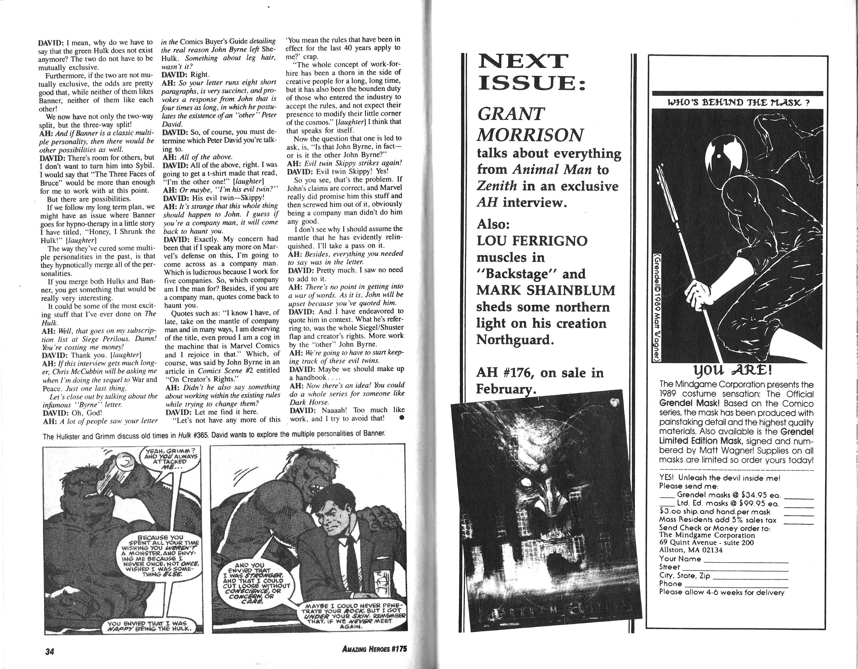 Amazing Heroes Issue #175 - Page 18