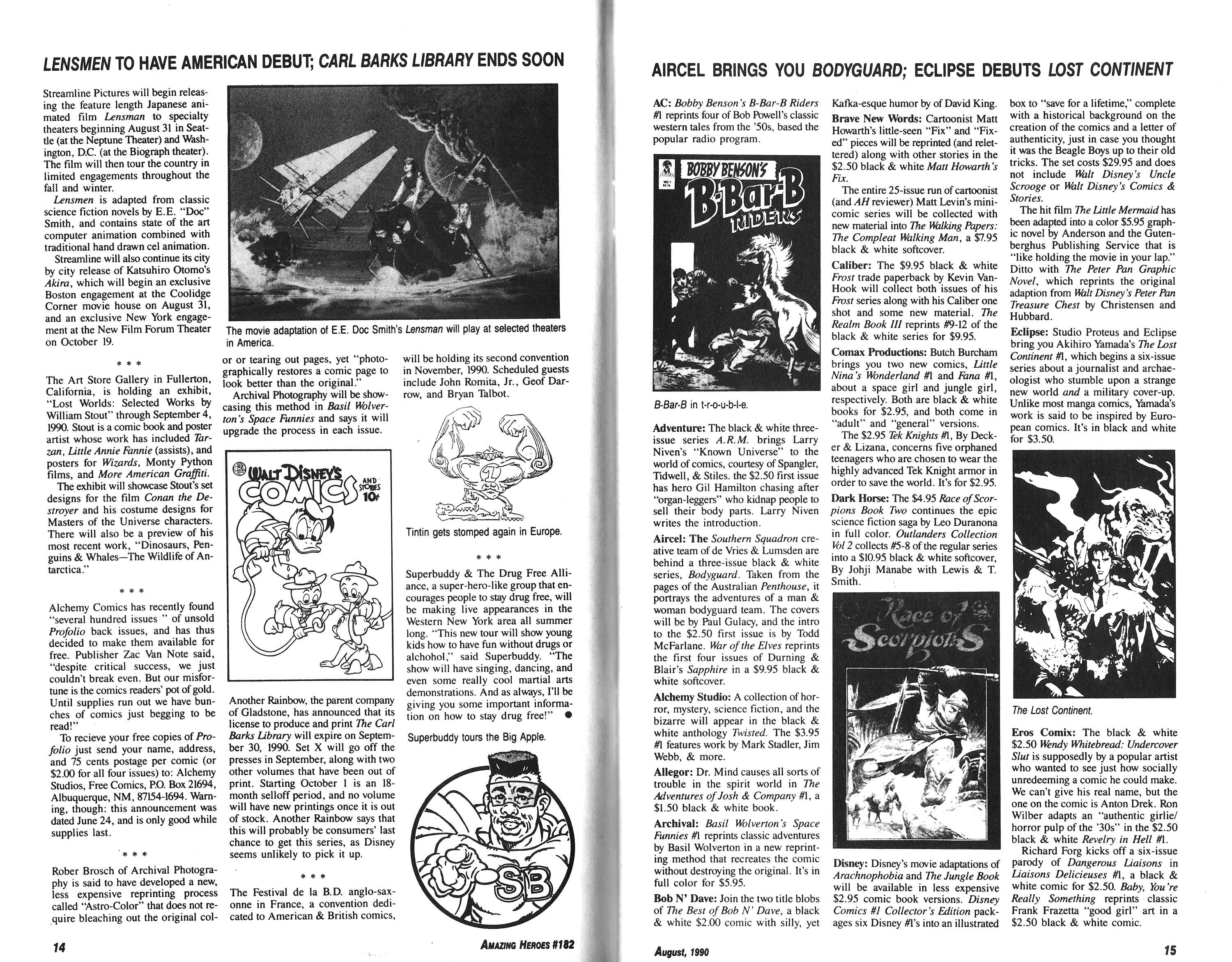 Amazing Heroes Issue #182 - Page 8