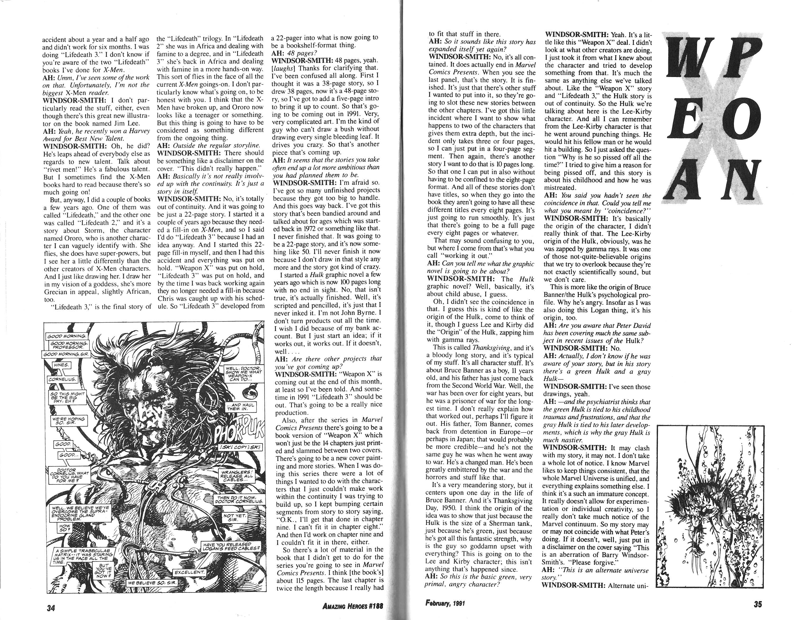 Amazing Heroes Issue #188 - Page 18