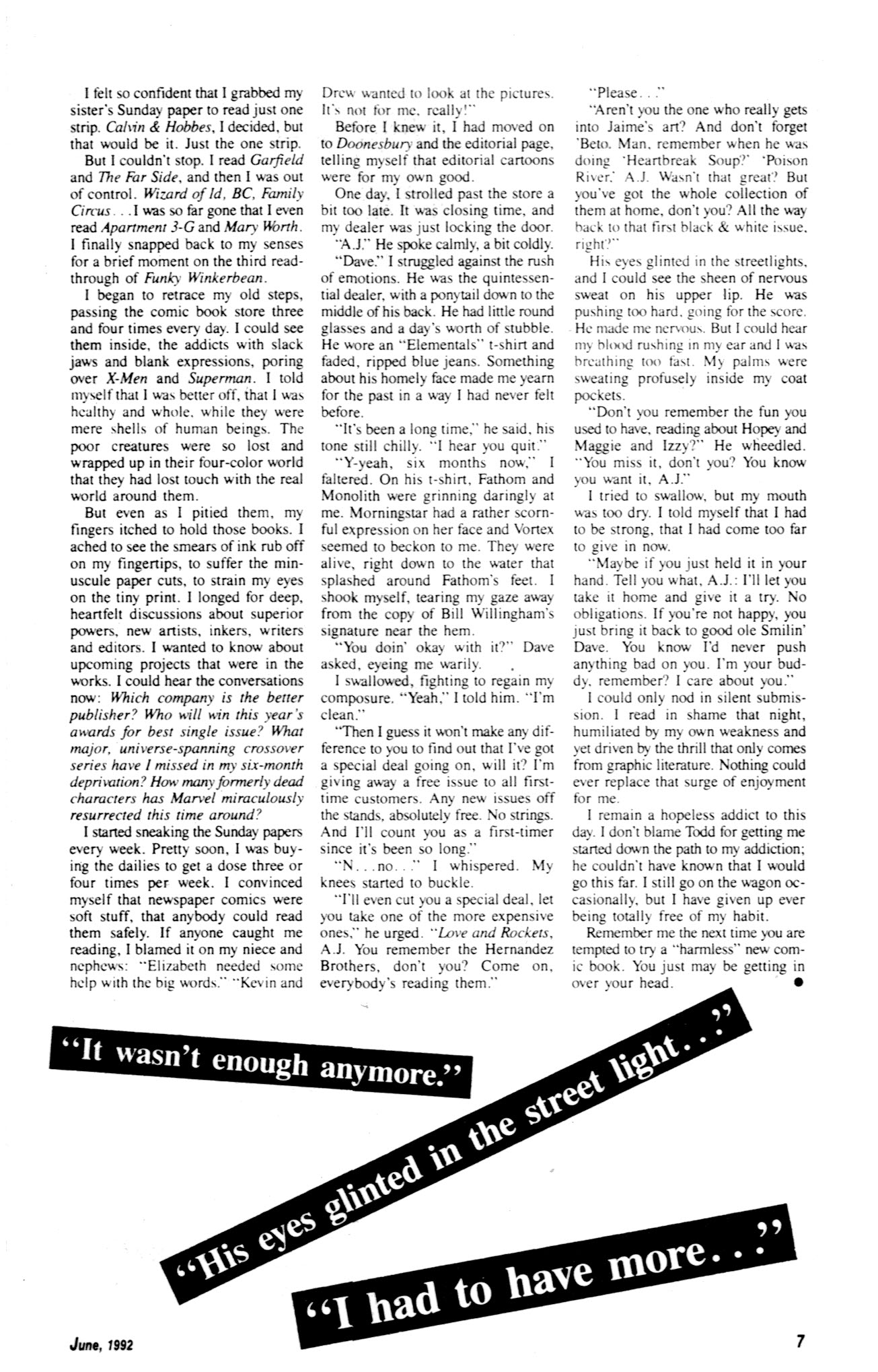Amazing Heroes Issue #202 - Page 6