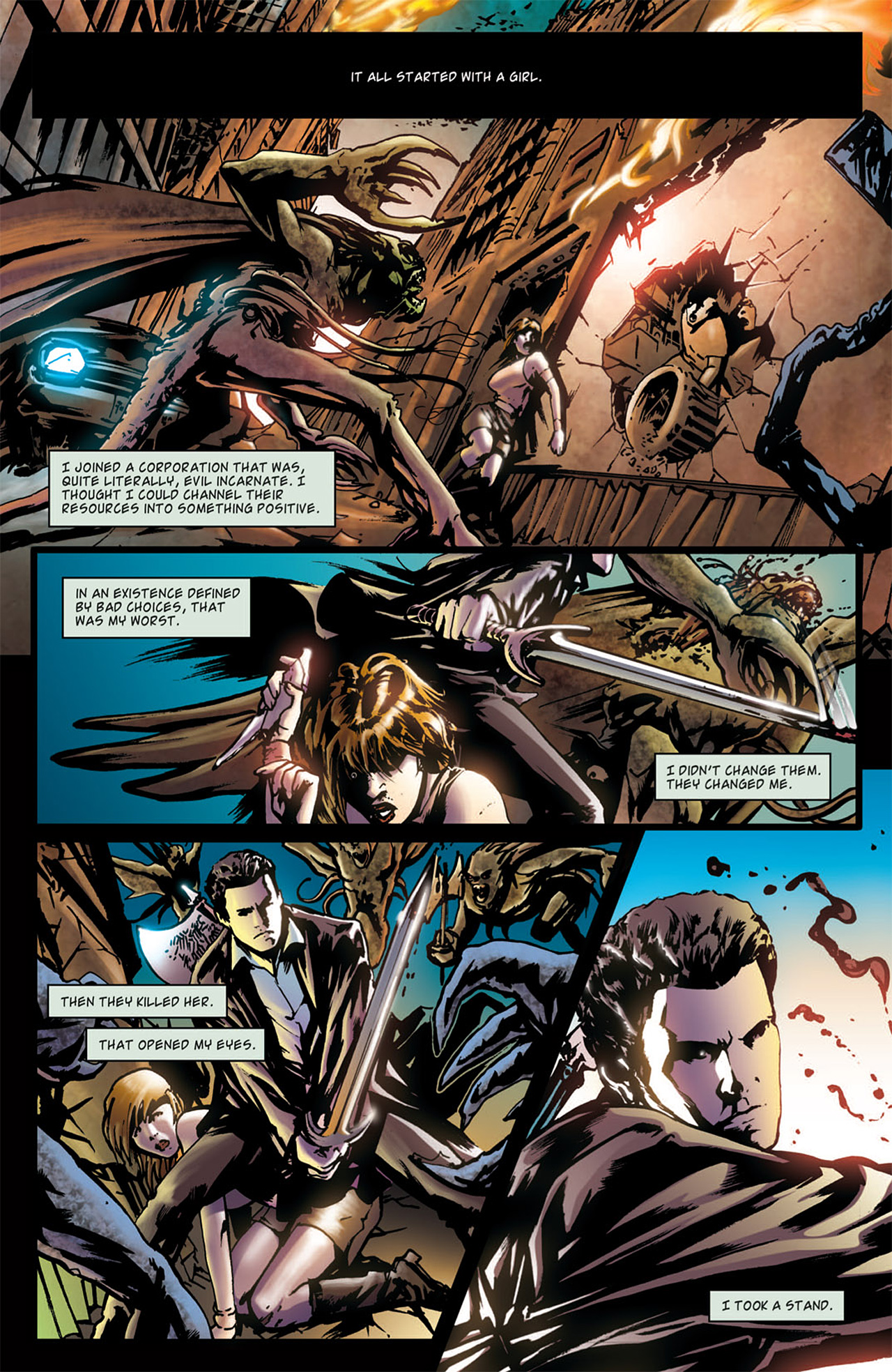 Angel: After the Fall Issue #1 - Page 4