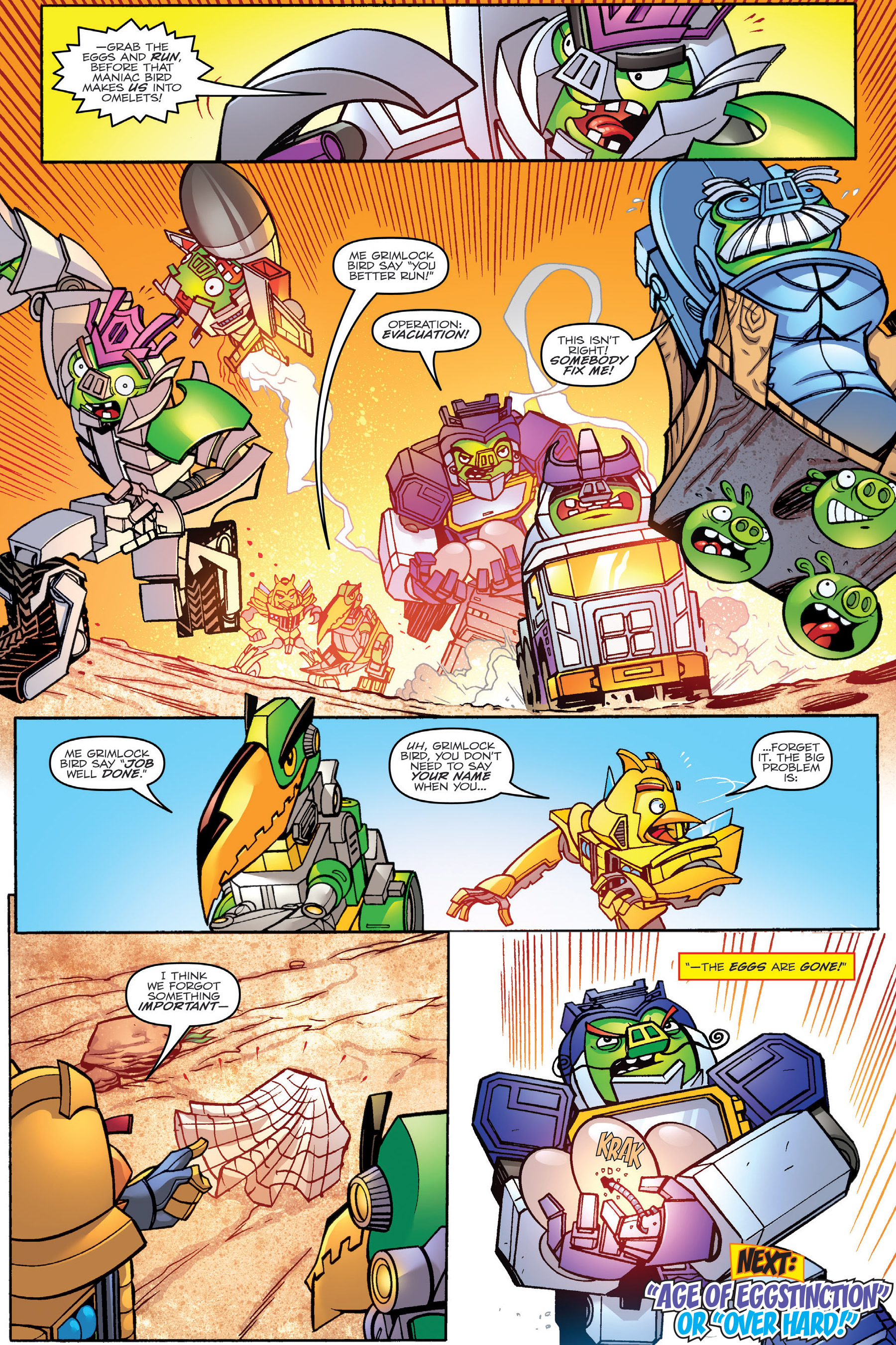 Angry Birds Transformers: Age of Eggstinction Issue #1 - Page 25