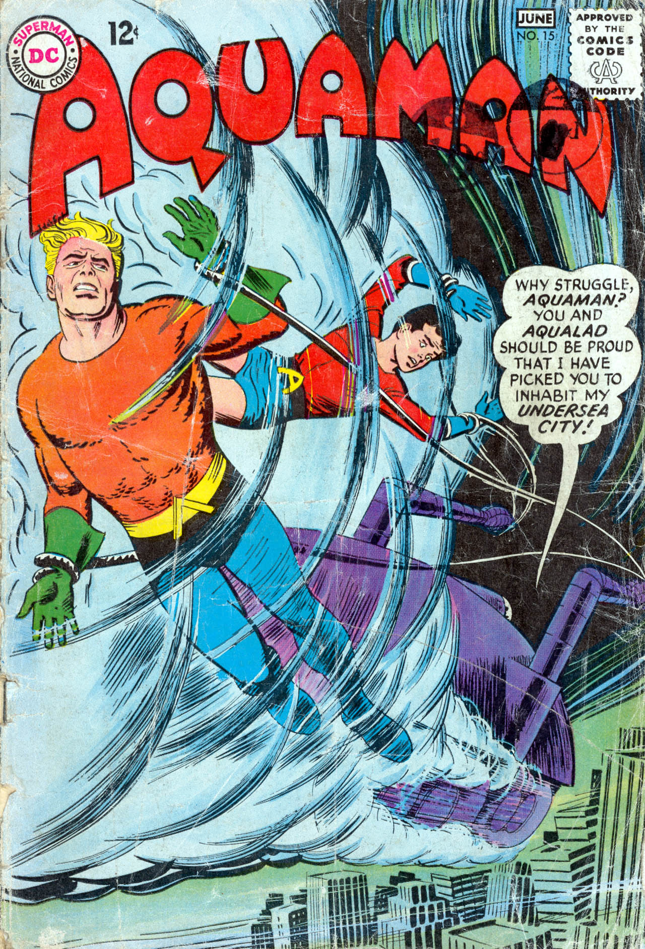 Aquaman (1962) Issue #15 - Page 1