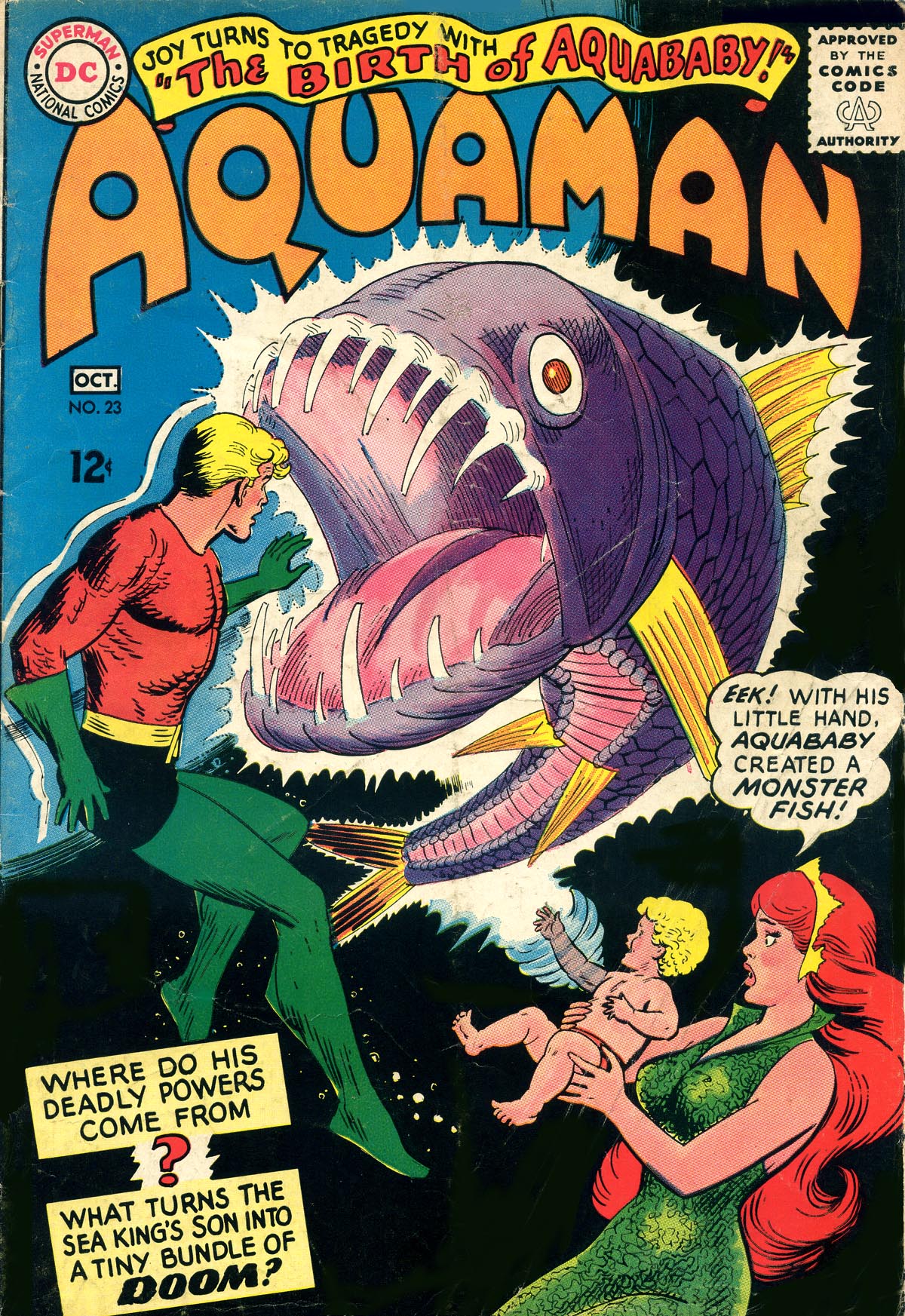 Aquaman (1962) Issue #23 - Page 1