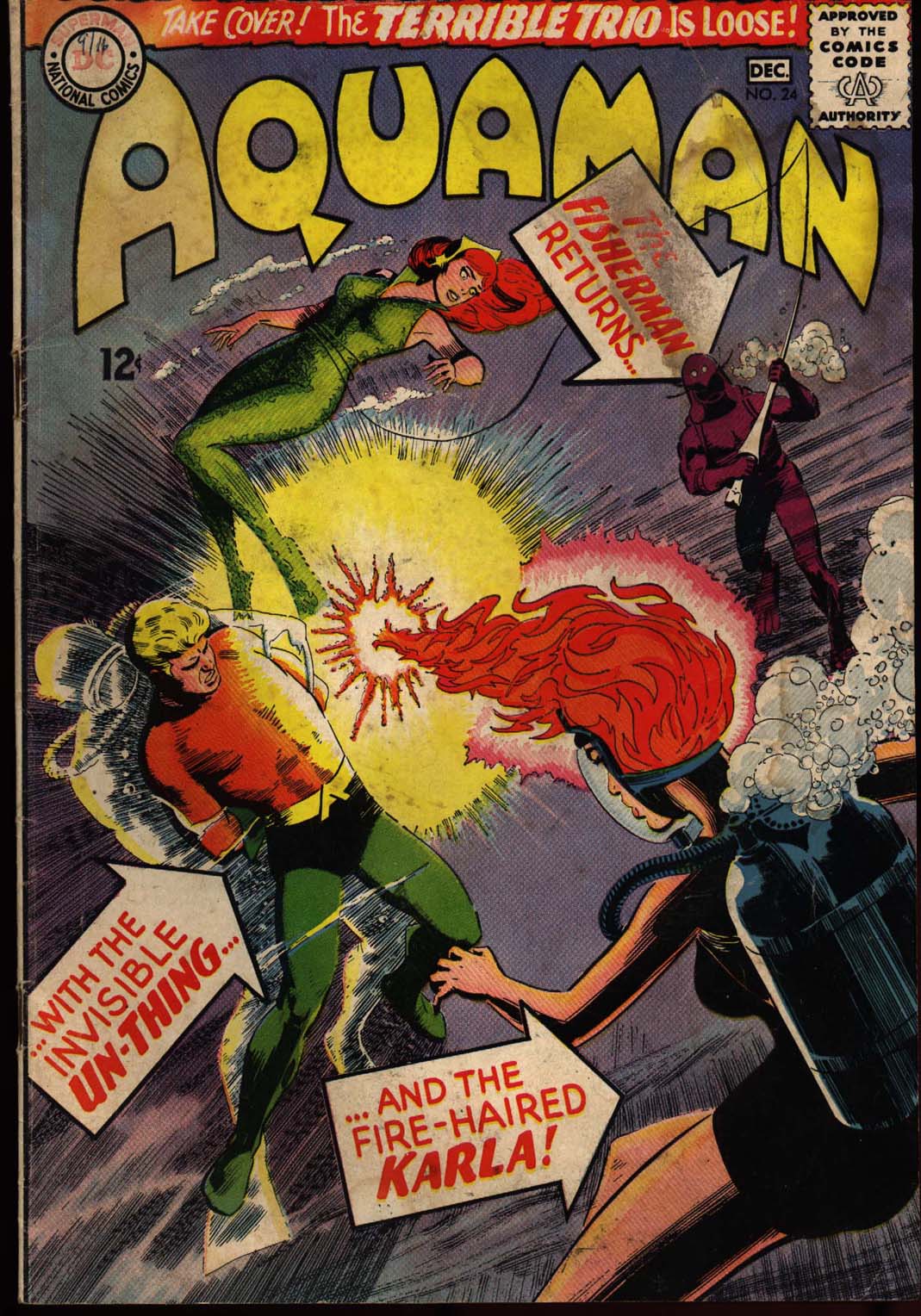 Aquaman (1962) Issue #24 - Page 1