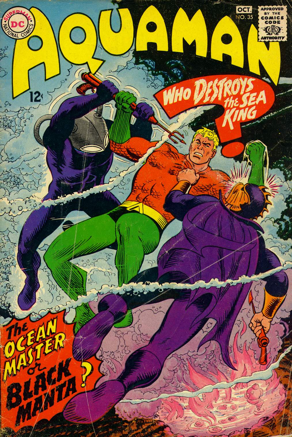 Aquaman (1962) Issue #35 - Page 1
